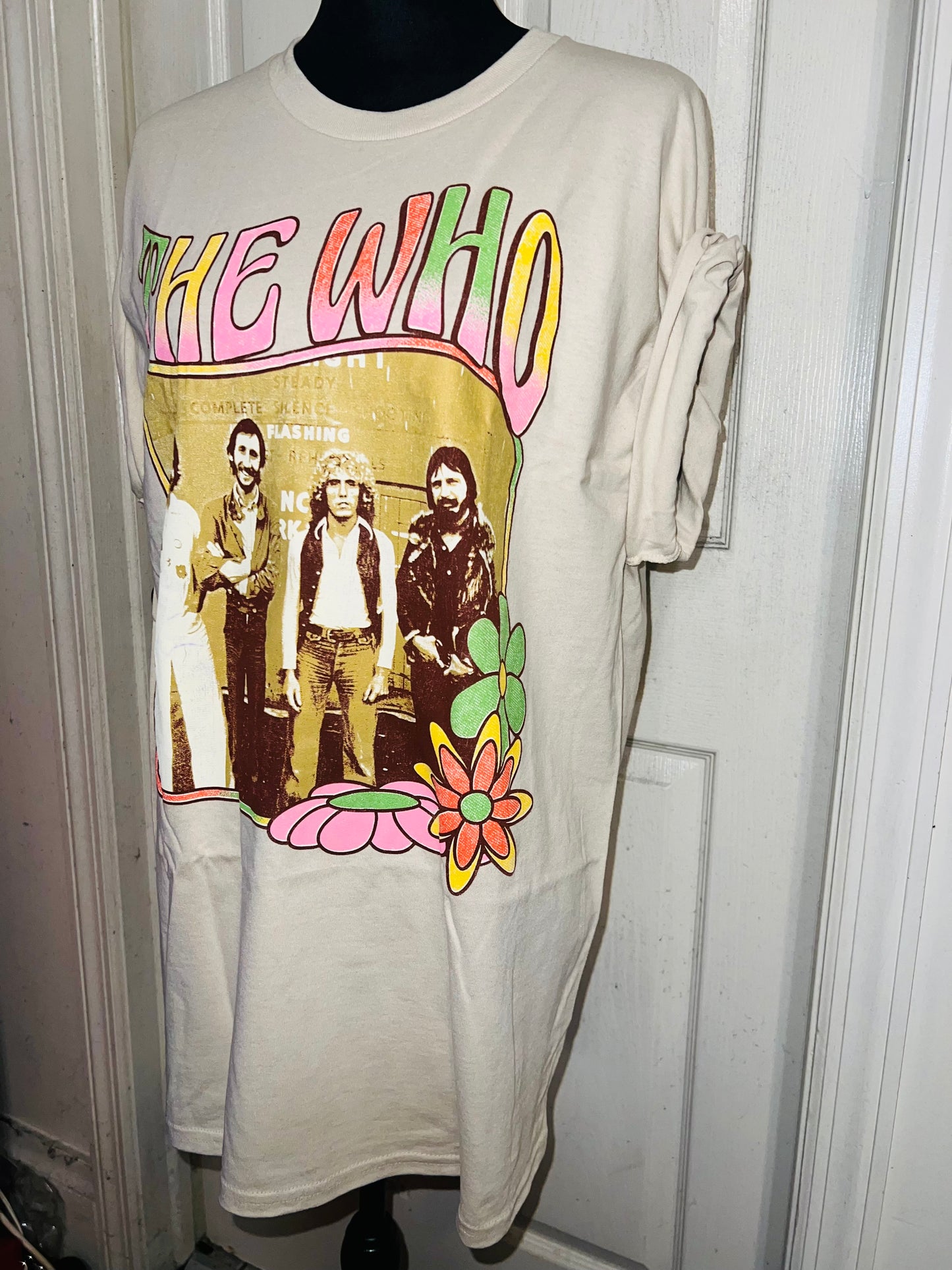 The Who Oversized Distressed T-Shirt