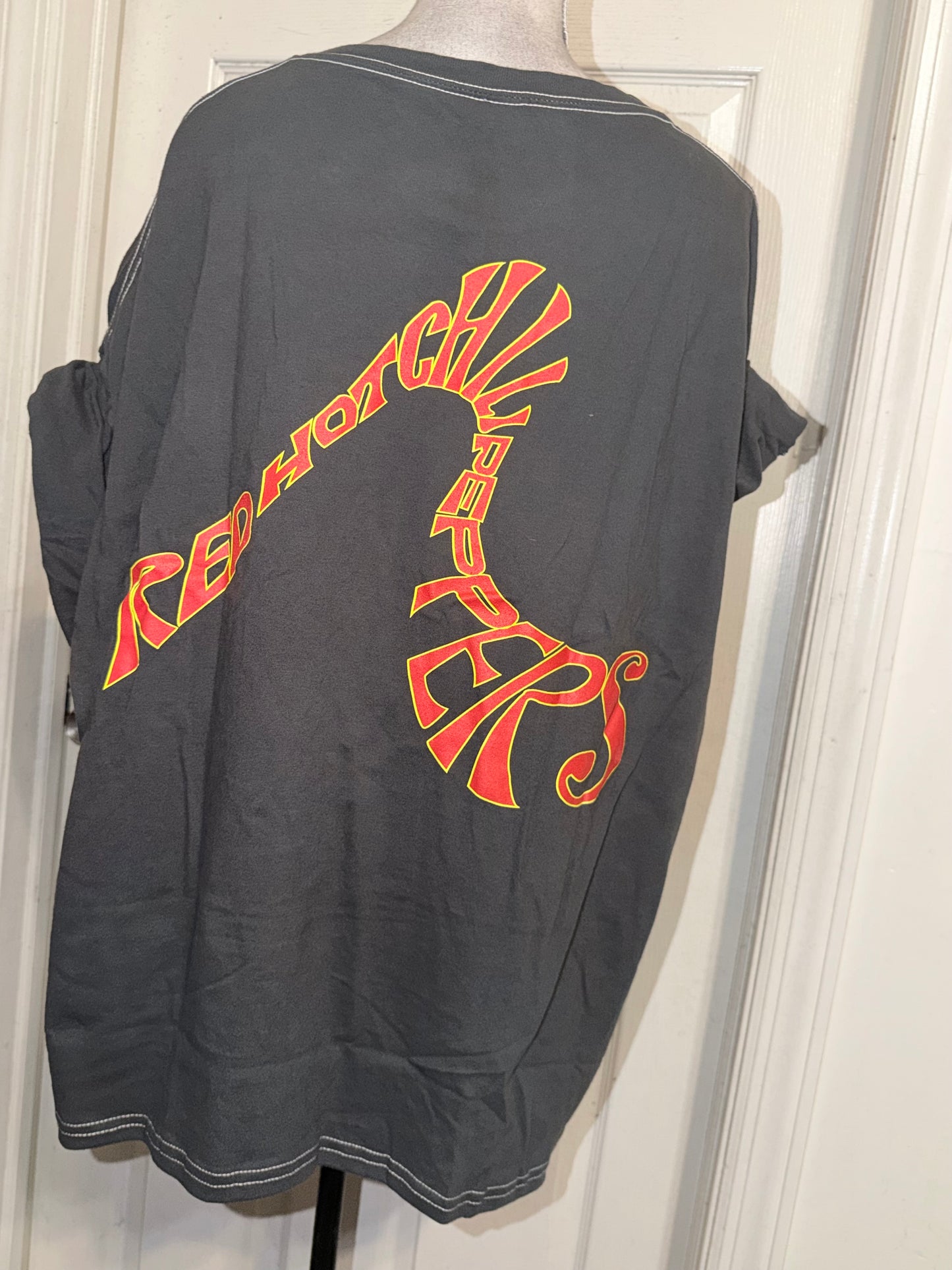 Red Hot Chili Peppers Oversized Distressed Tee