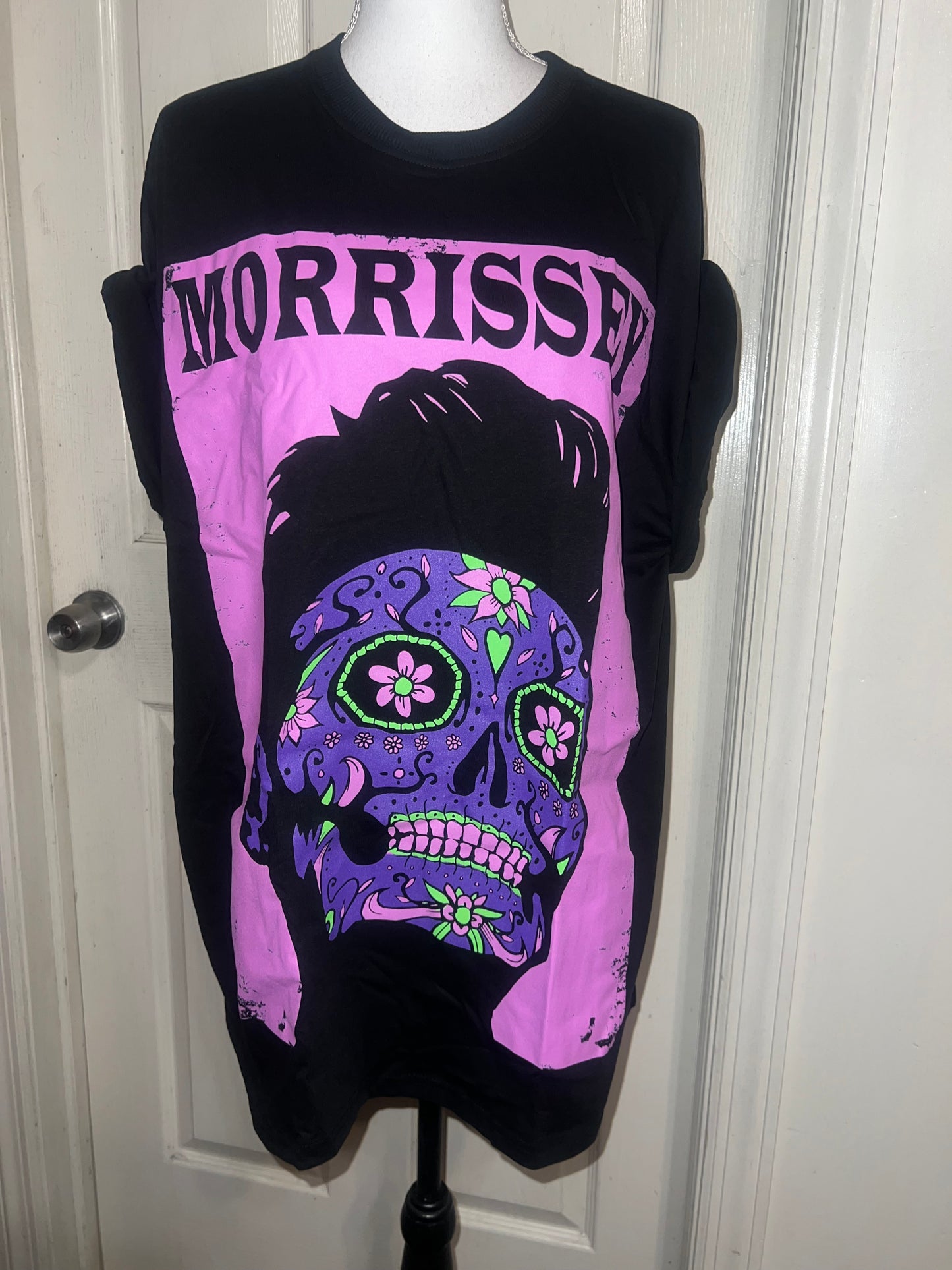 Morrissey Oversized Distressed Tee