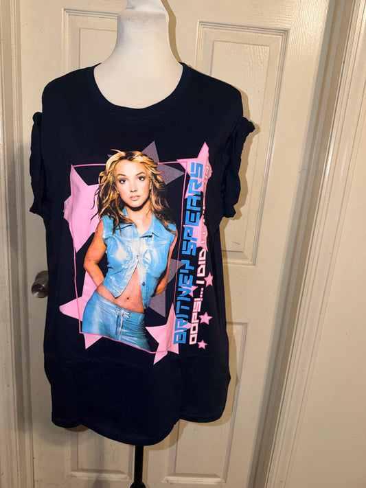 Britney Spears Distressed Tee