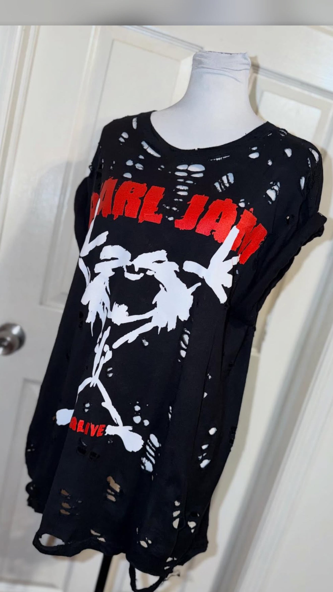 Pearl Jam Double Sided Oversized Tee