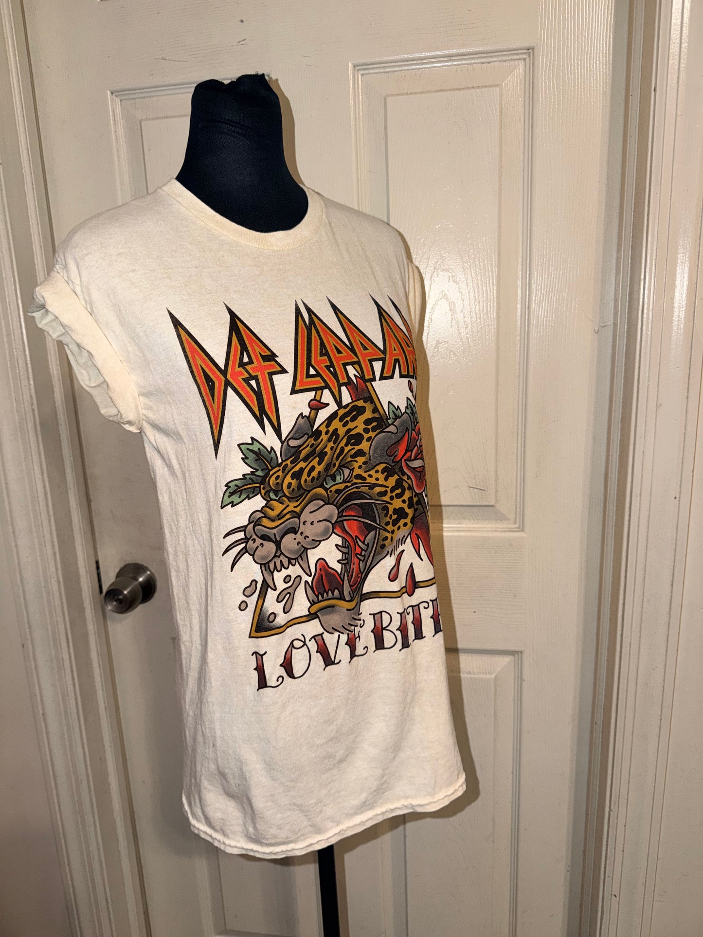 Def Leppard Oversized Tee