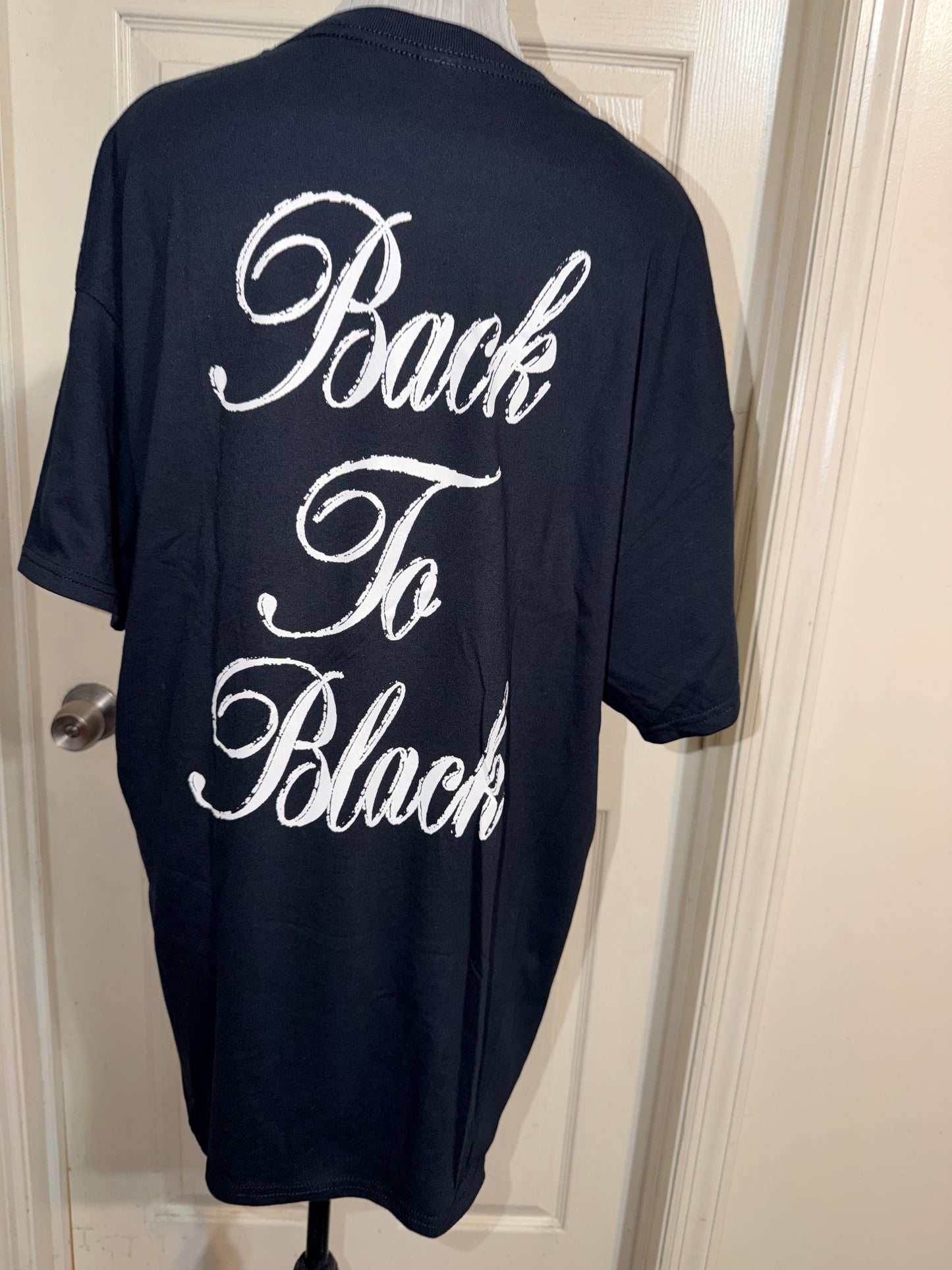 Amy Winehouse Double Sided Oversized Distressed Tee