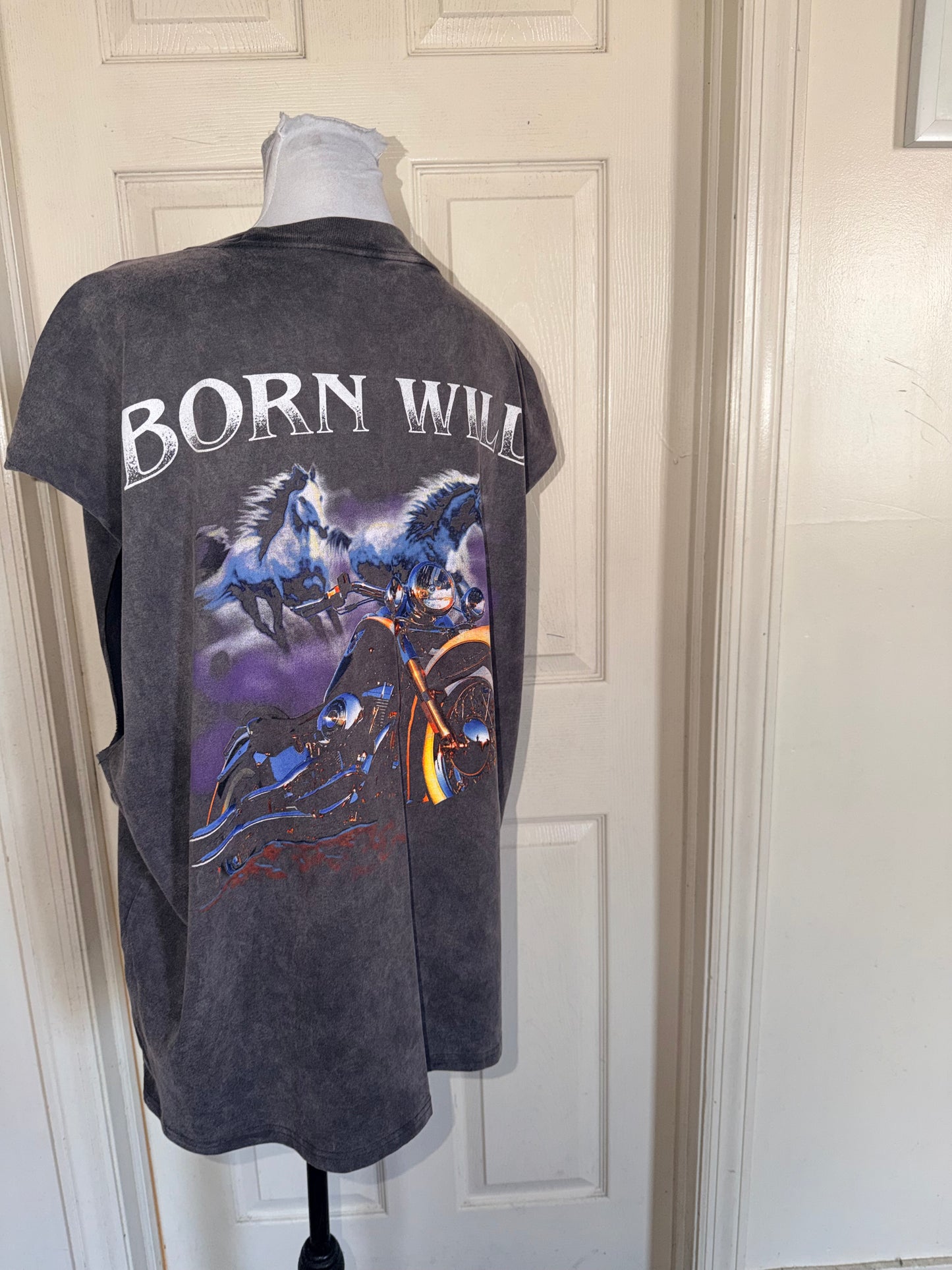 Harley Davidson Double Sided Oversized Tank