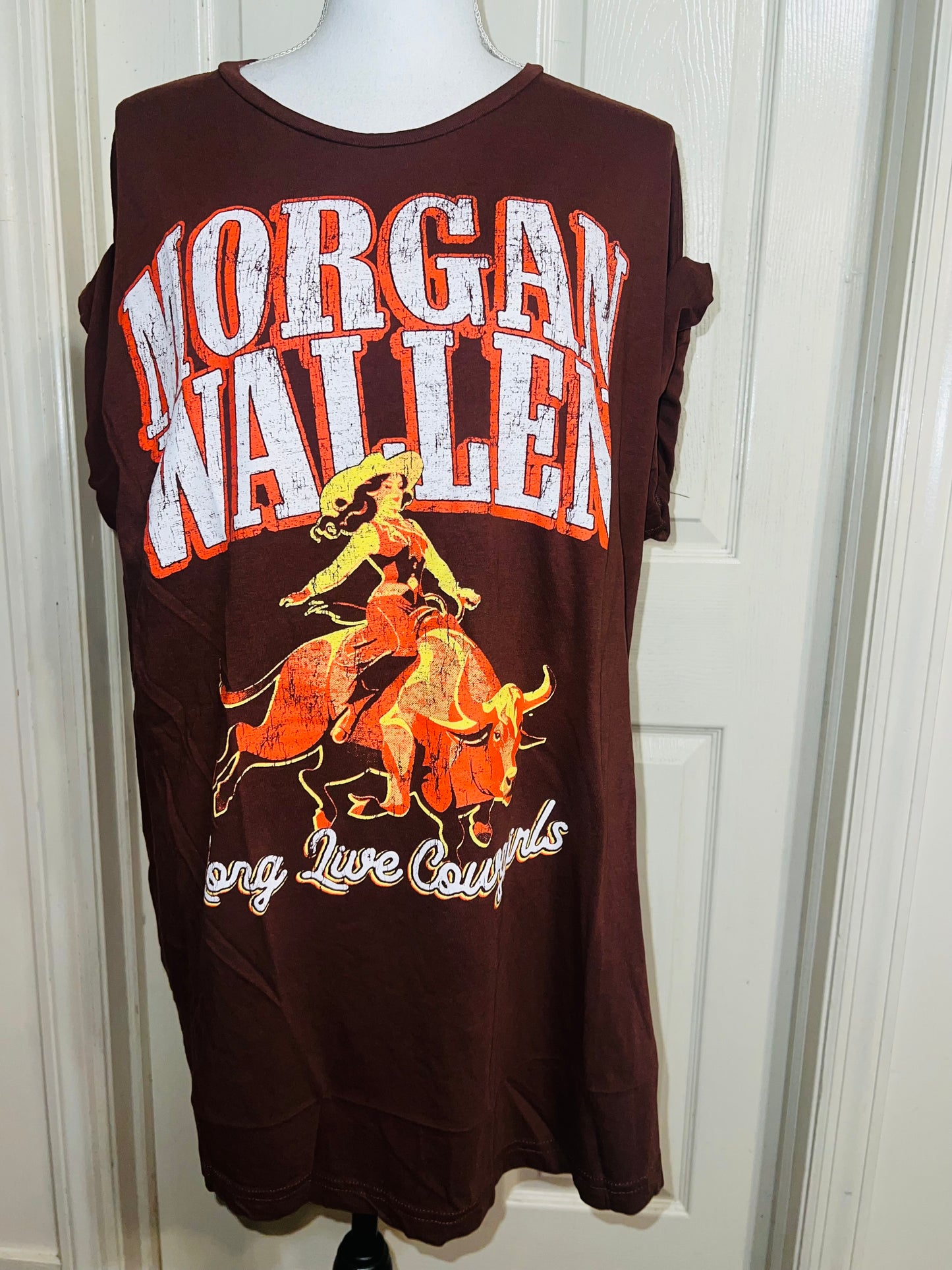 Morgan Wallen Oversized Distressed Tee