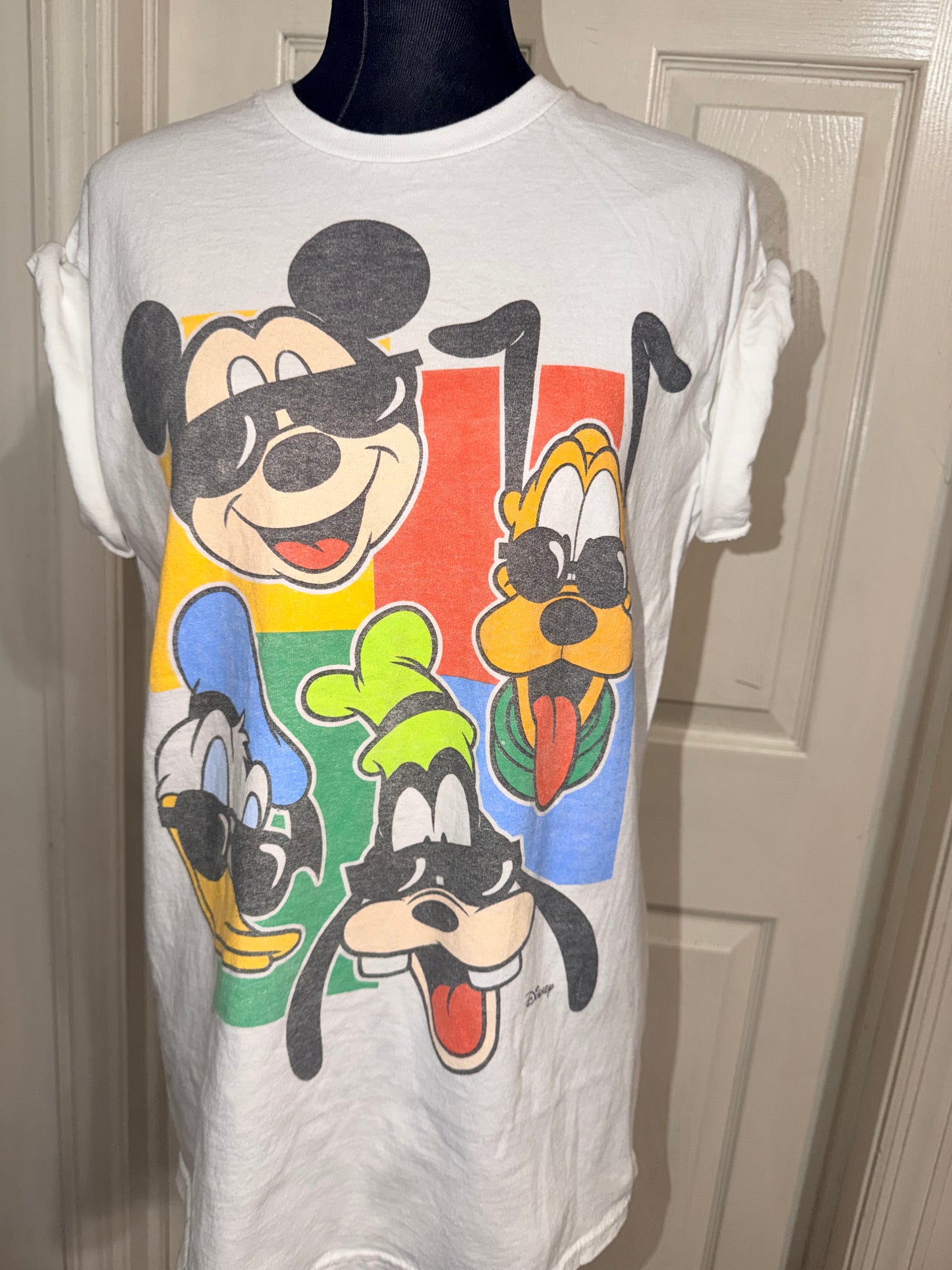 Disney Mickey Mouse Oversized Distressed Tee
