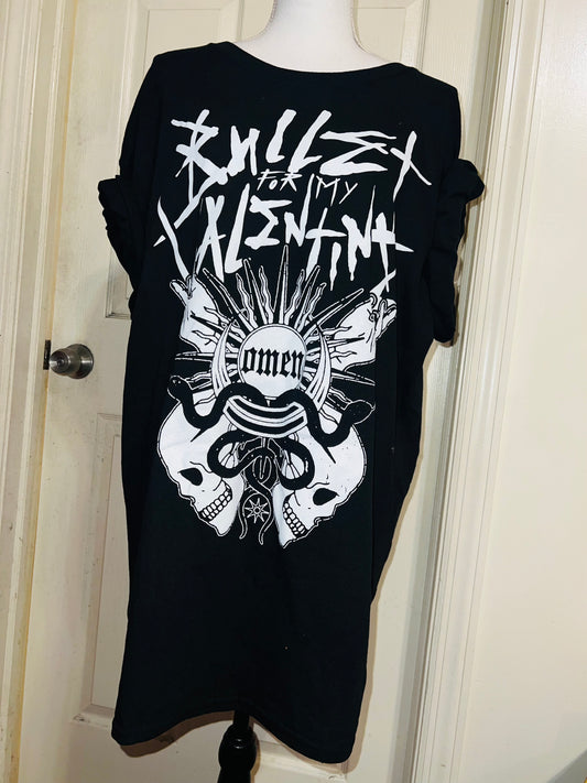 Bullet for my Valentine Oversized Distressed Tee