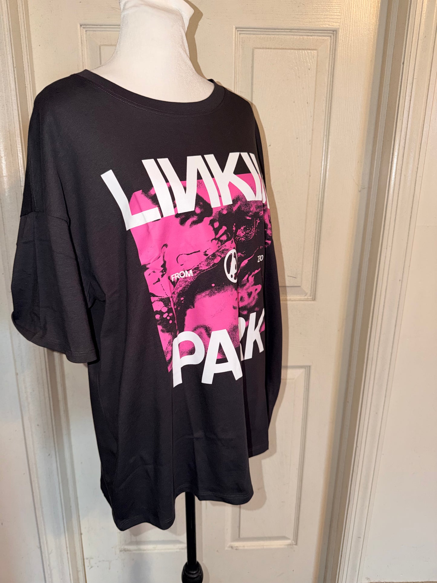 Linkin Park Oversized Distressed Tee