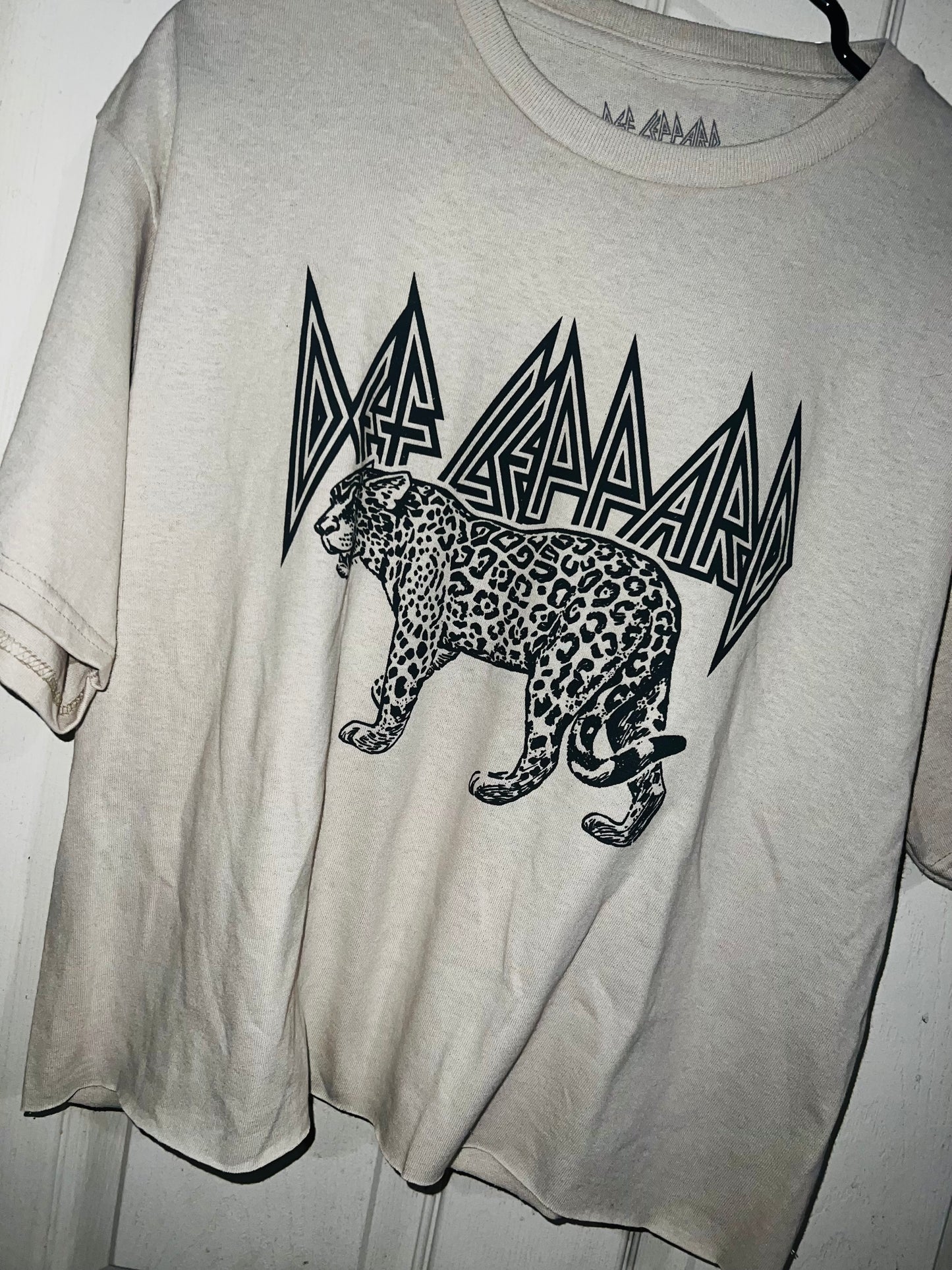 Def Leppard Oversized Tee