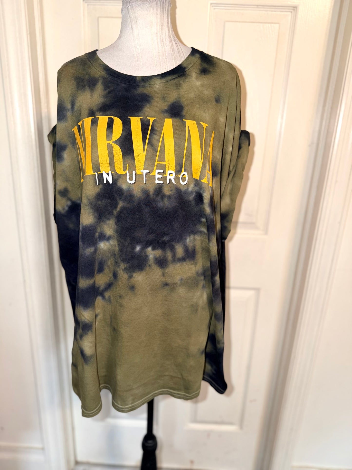 Nirvana Double Sided Oversized Tee