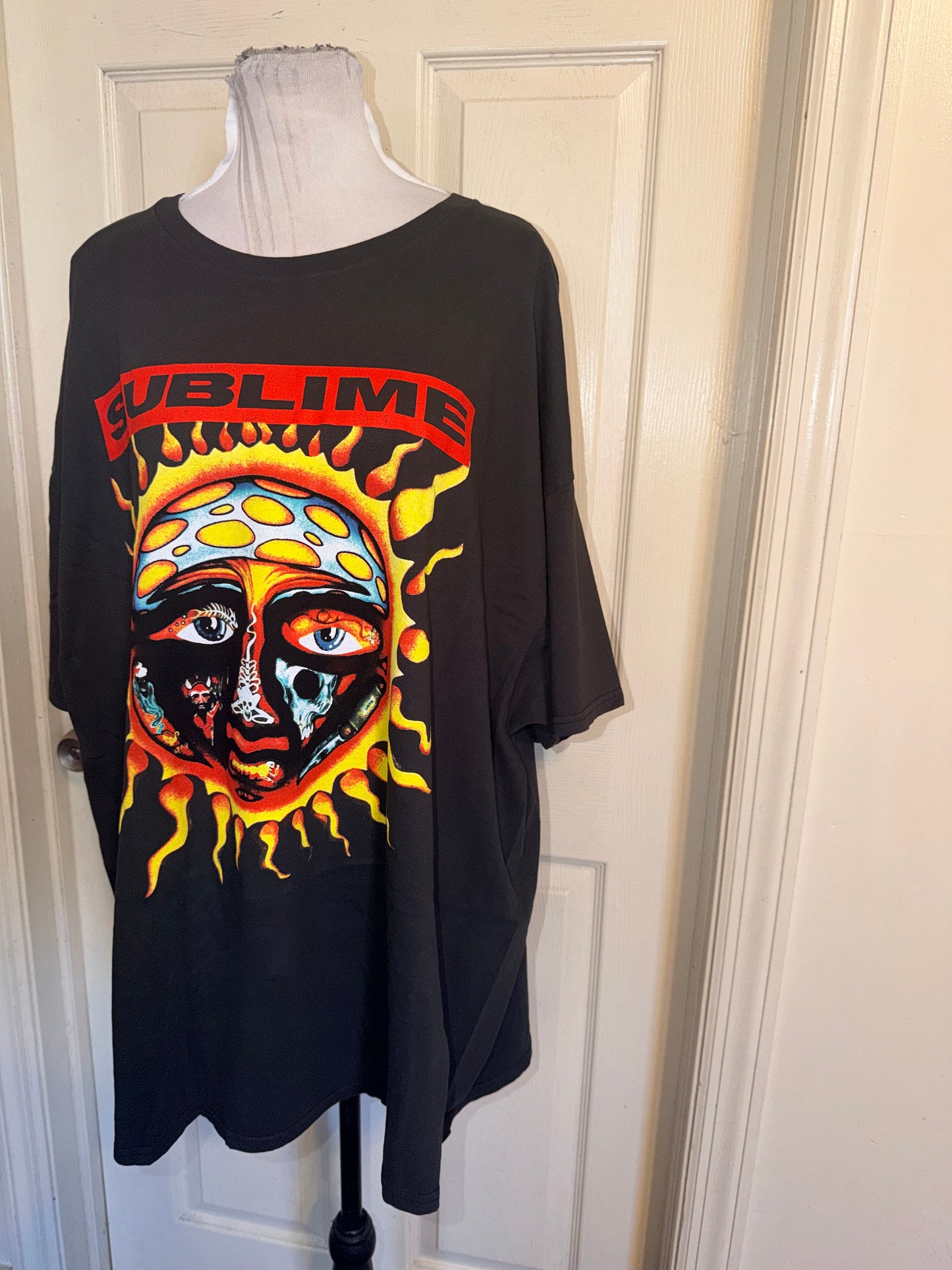 Sublime Double Sided Oversized Distressed Tee