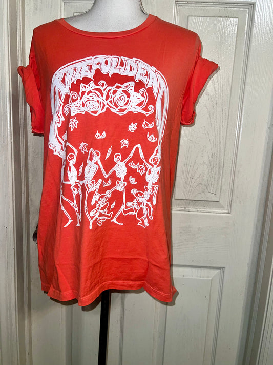 Grateful Dead Oversized Distressed Tee