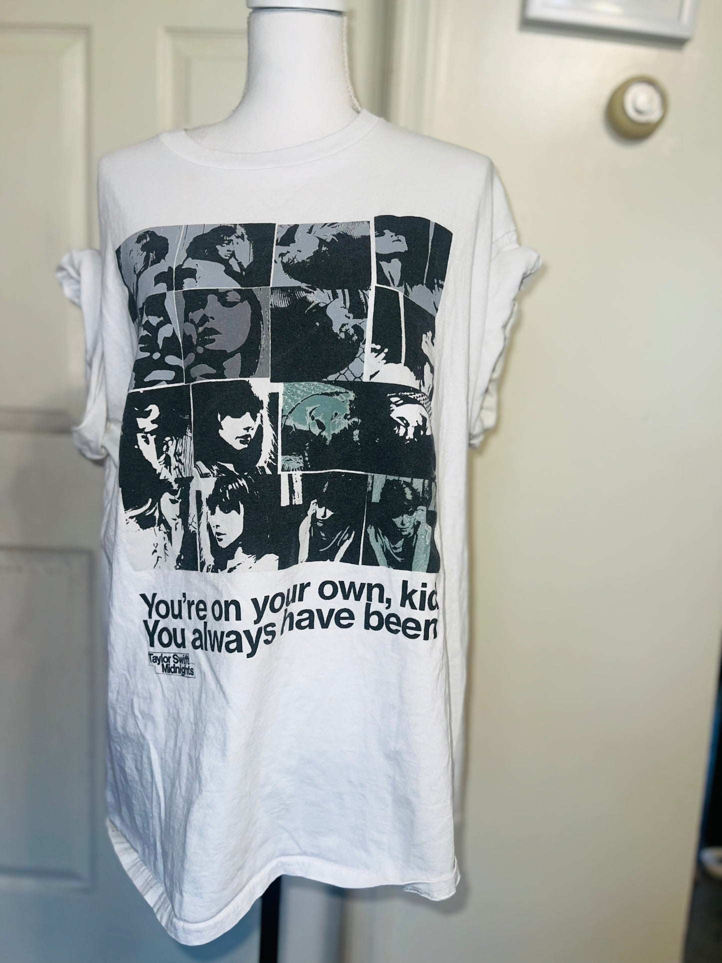 Taylor Swift Oversized Distressed Tee