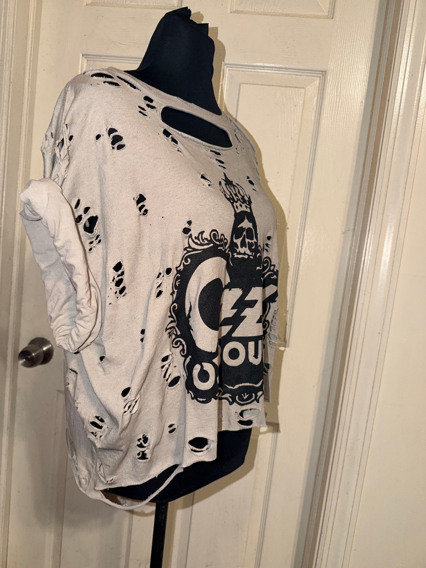 Ozzy Osbourne Oversized Distressed Tee (As Is)