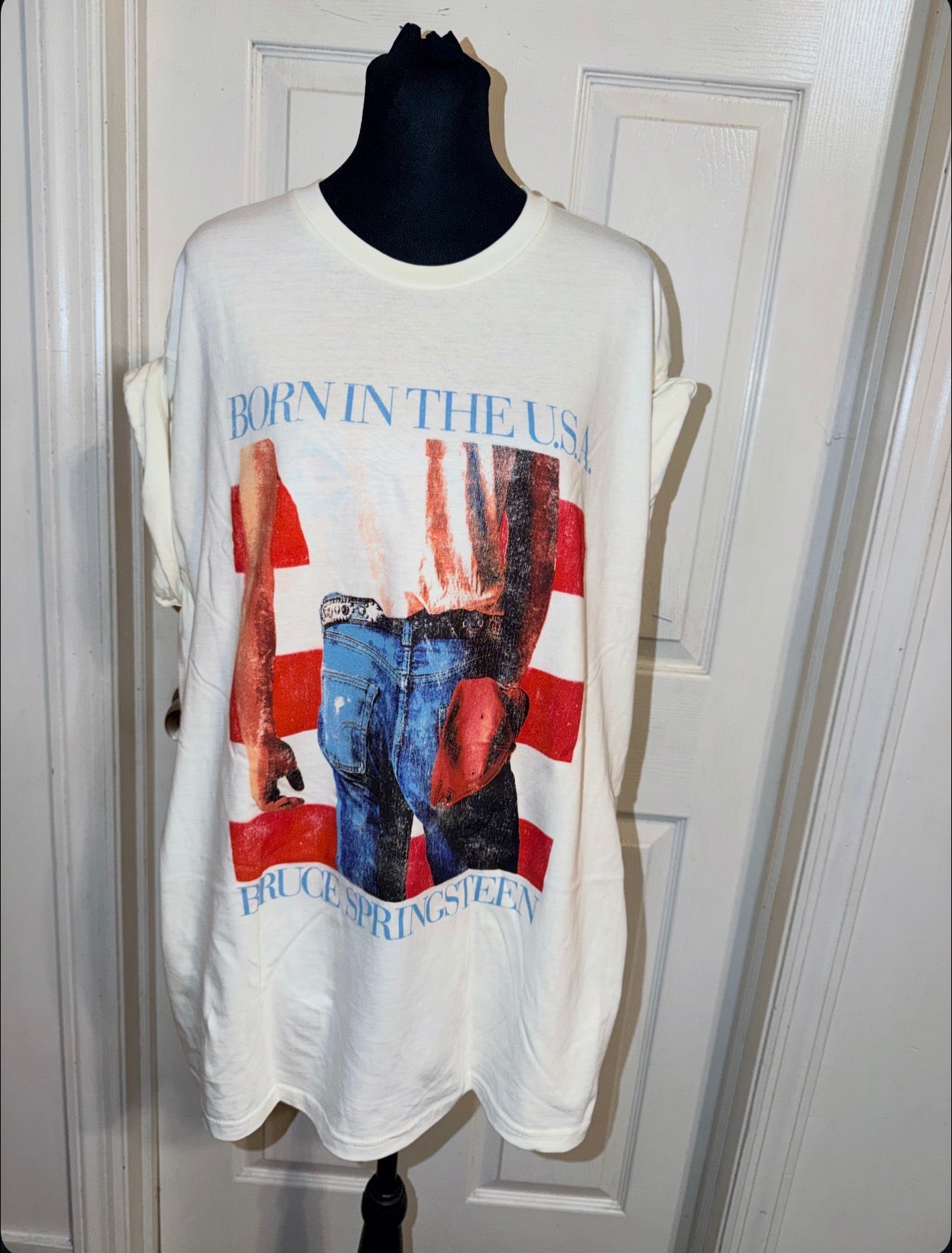 Bruce Springsteen Oversized Distressed Tee