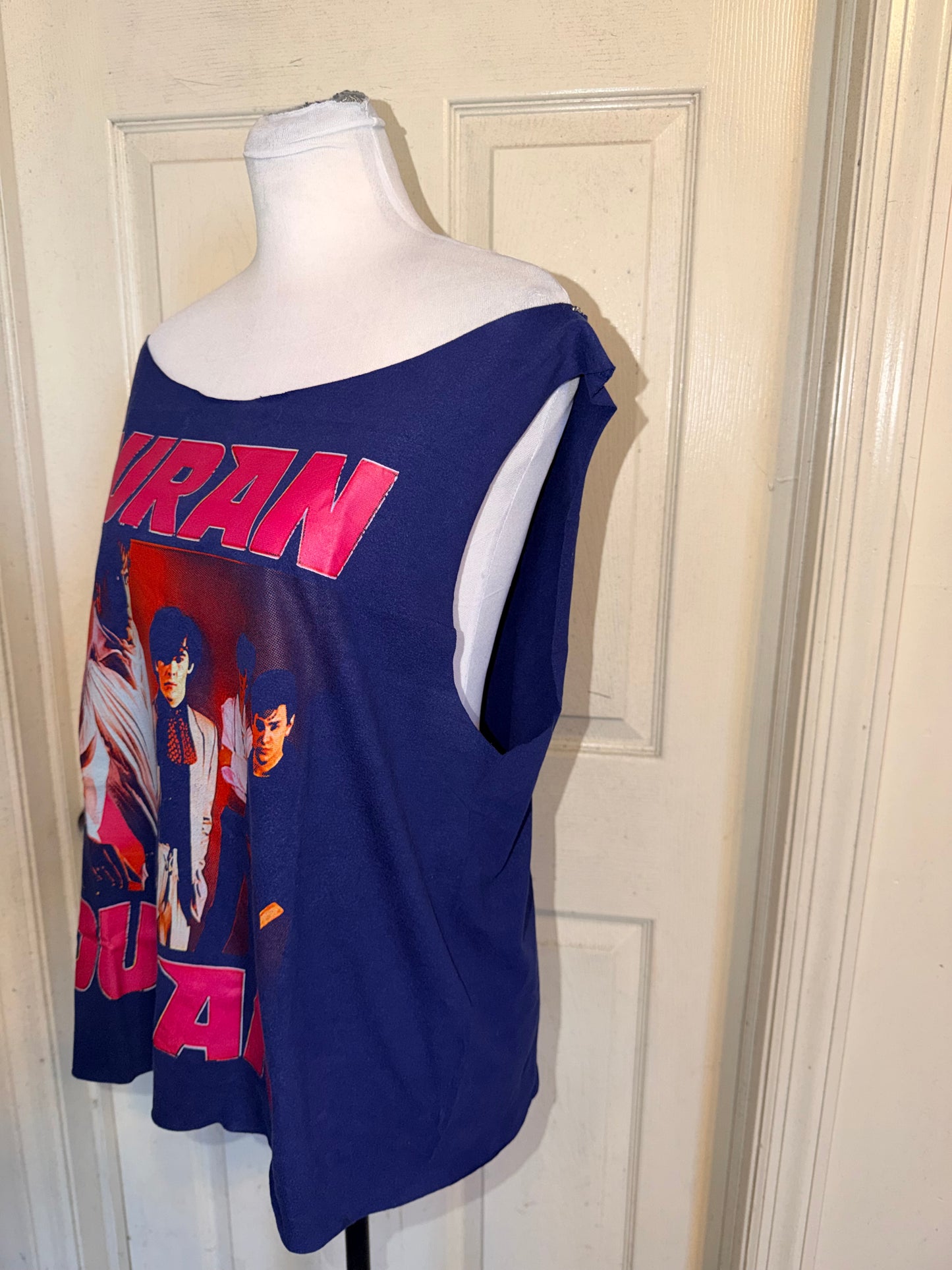 Duran Duran Oversized Distressed Tank