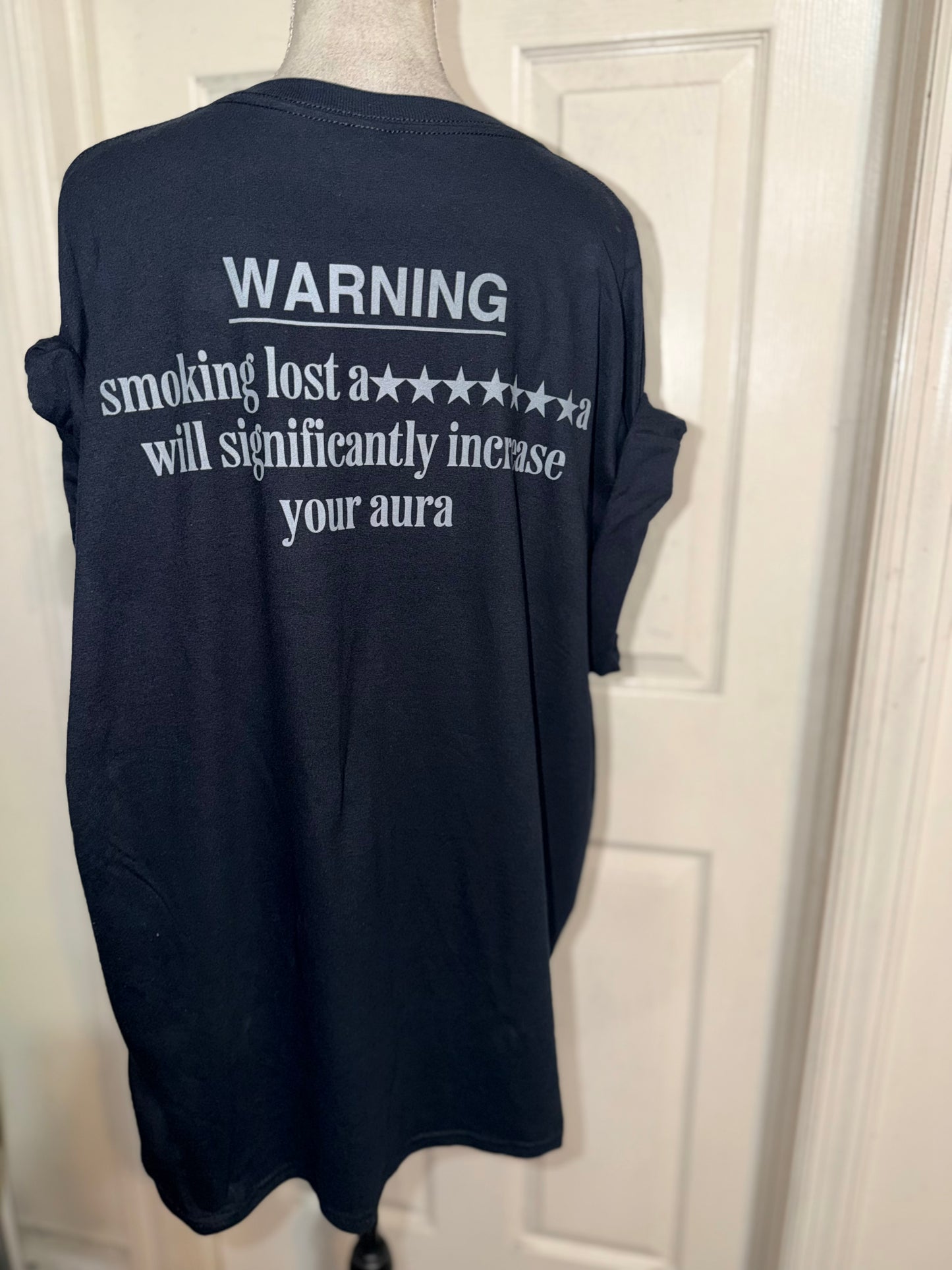 Machine Gun Kelly Double Sided Oversized Distressed Tee