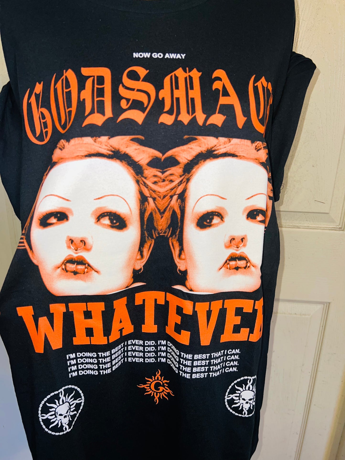 Godsmack Oversized Distressed Tee