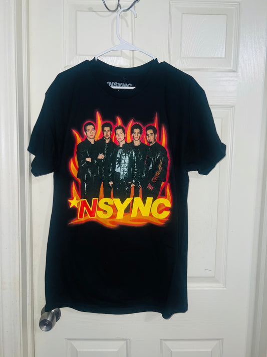 NSYNC Oversized Distressed Tee