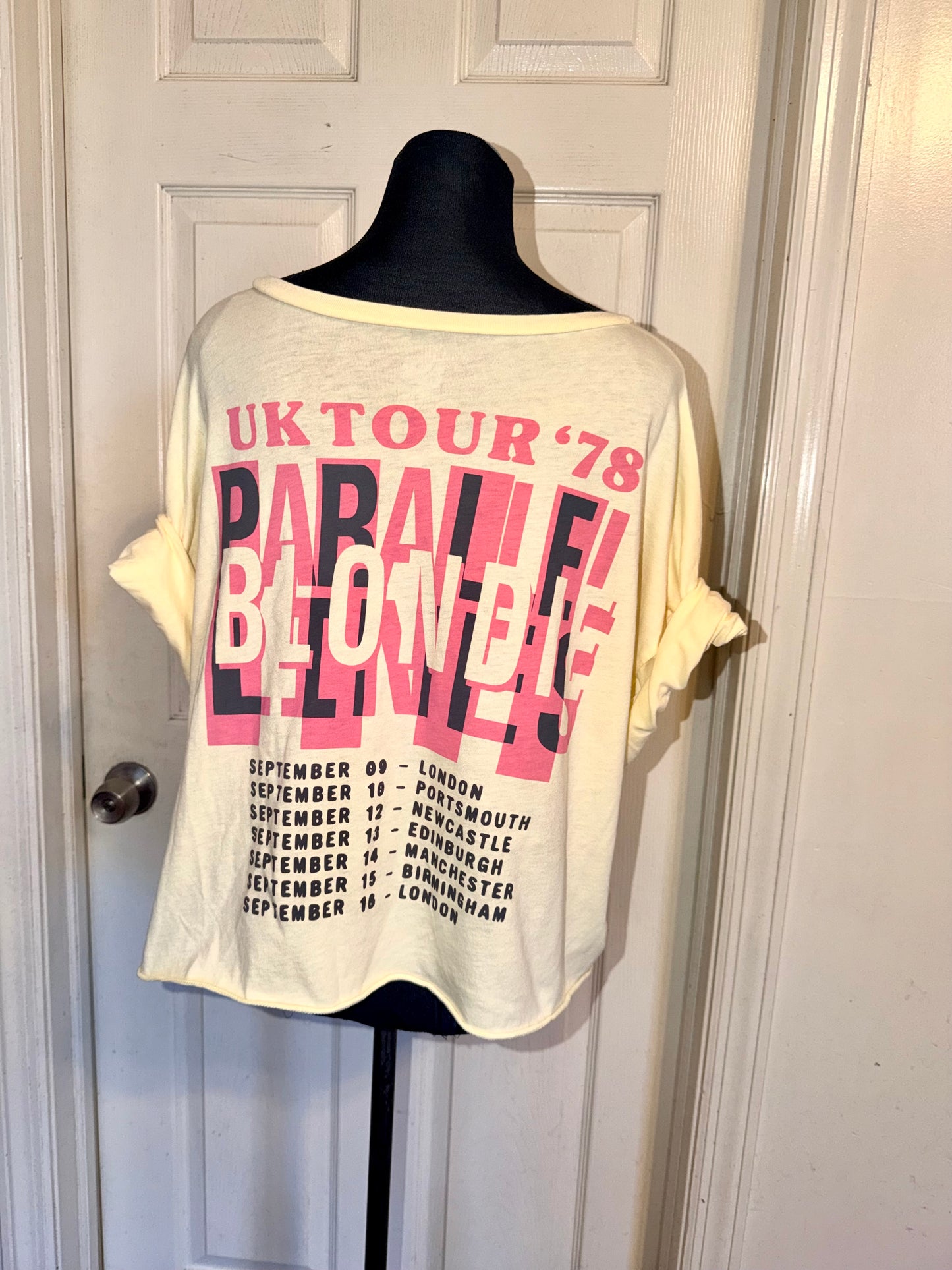 Blondie Double Sided Oversized Tee