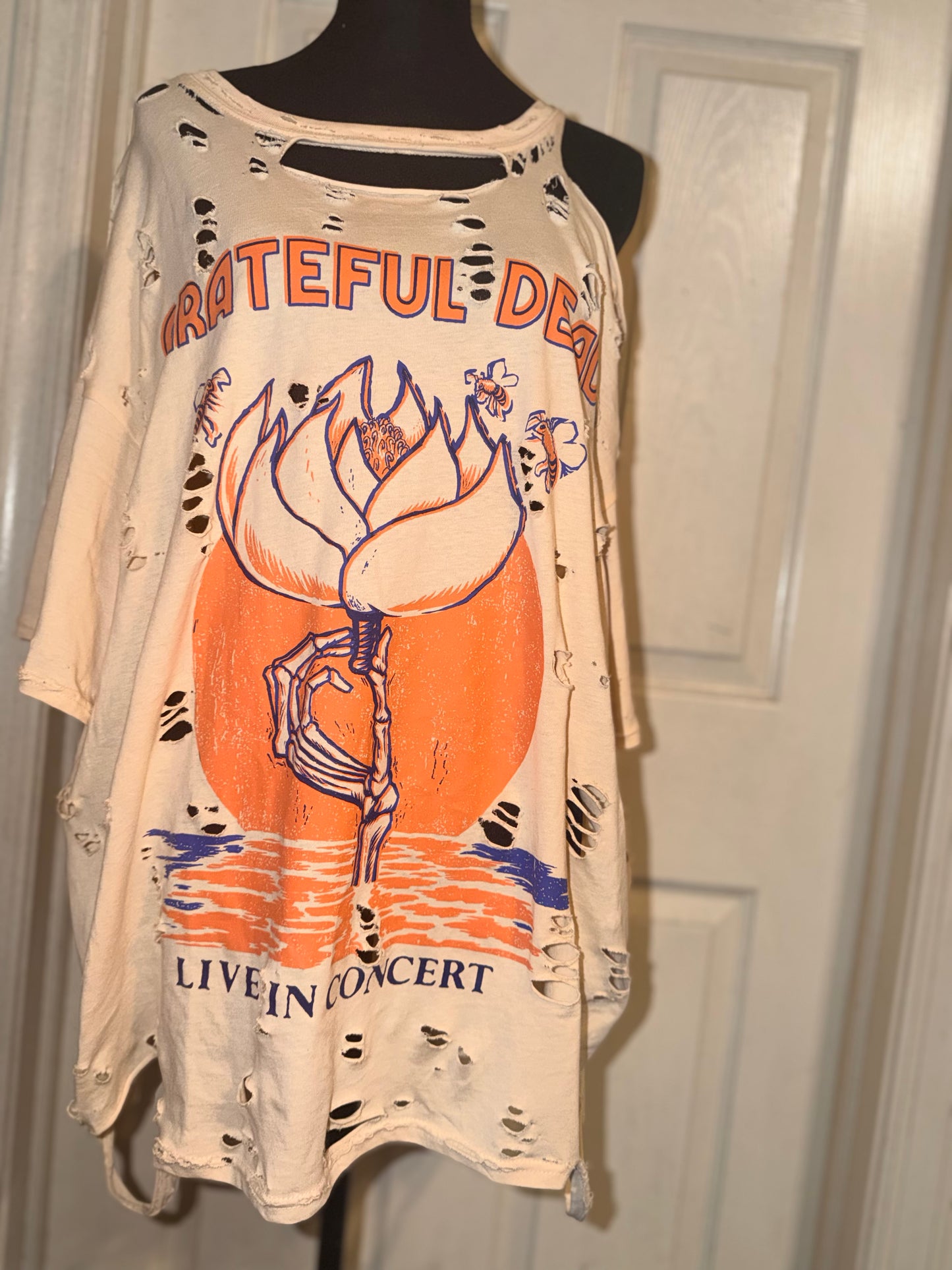 Grateful Dead Oversized Distressed Tee (as is)