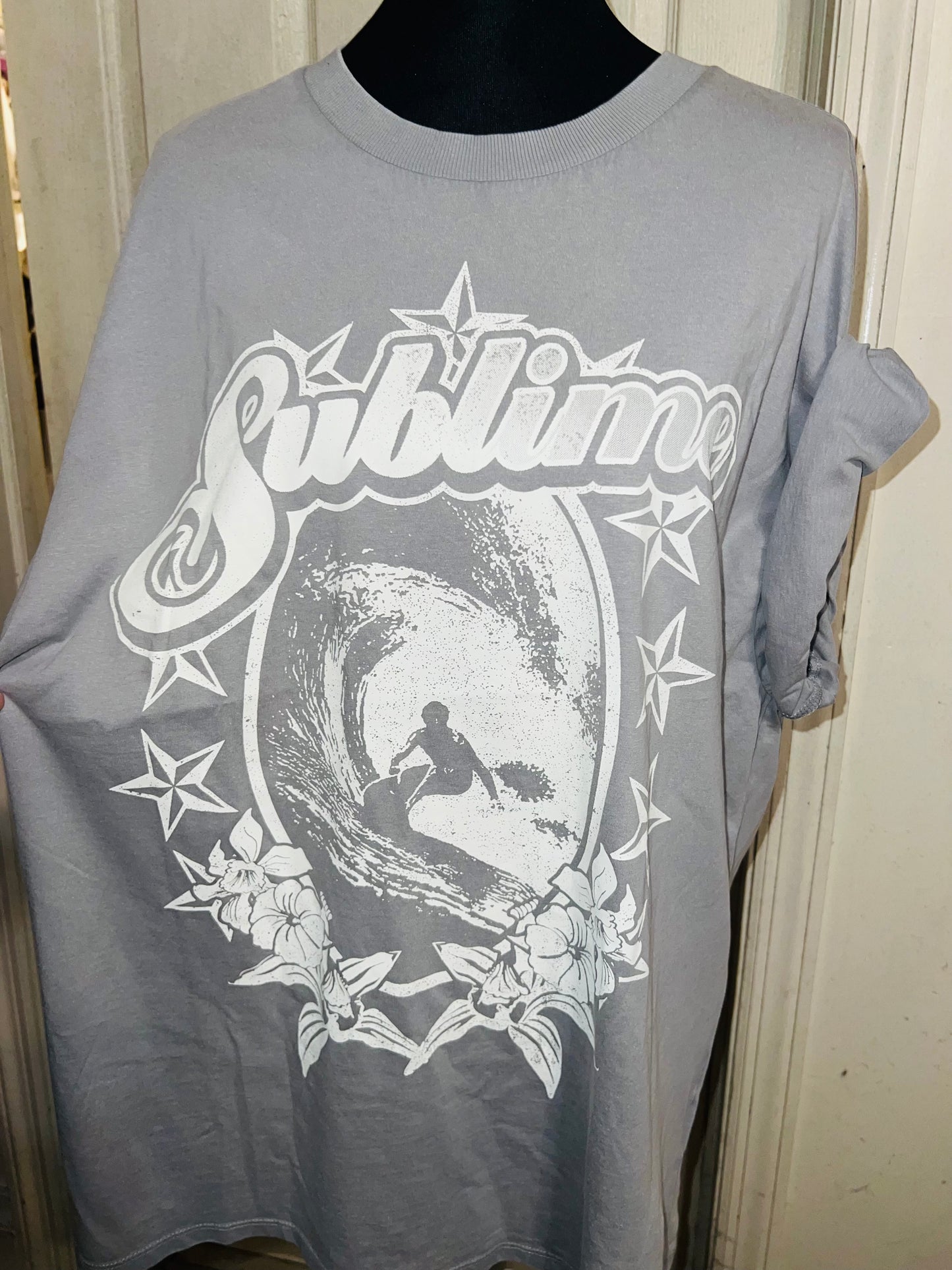 Sublime Oversized Distressed Tee