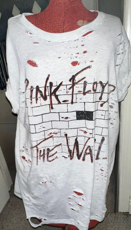 Pink Floyd Oversized Distressed Tee