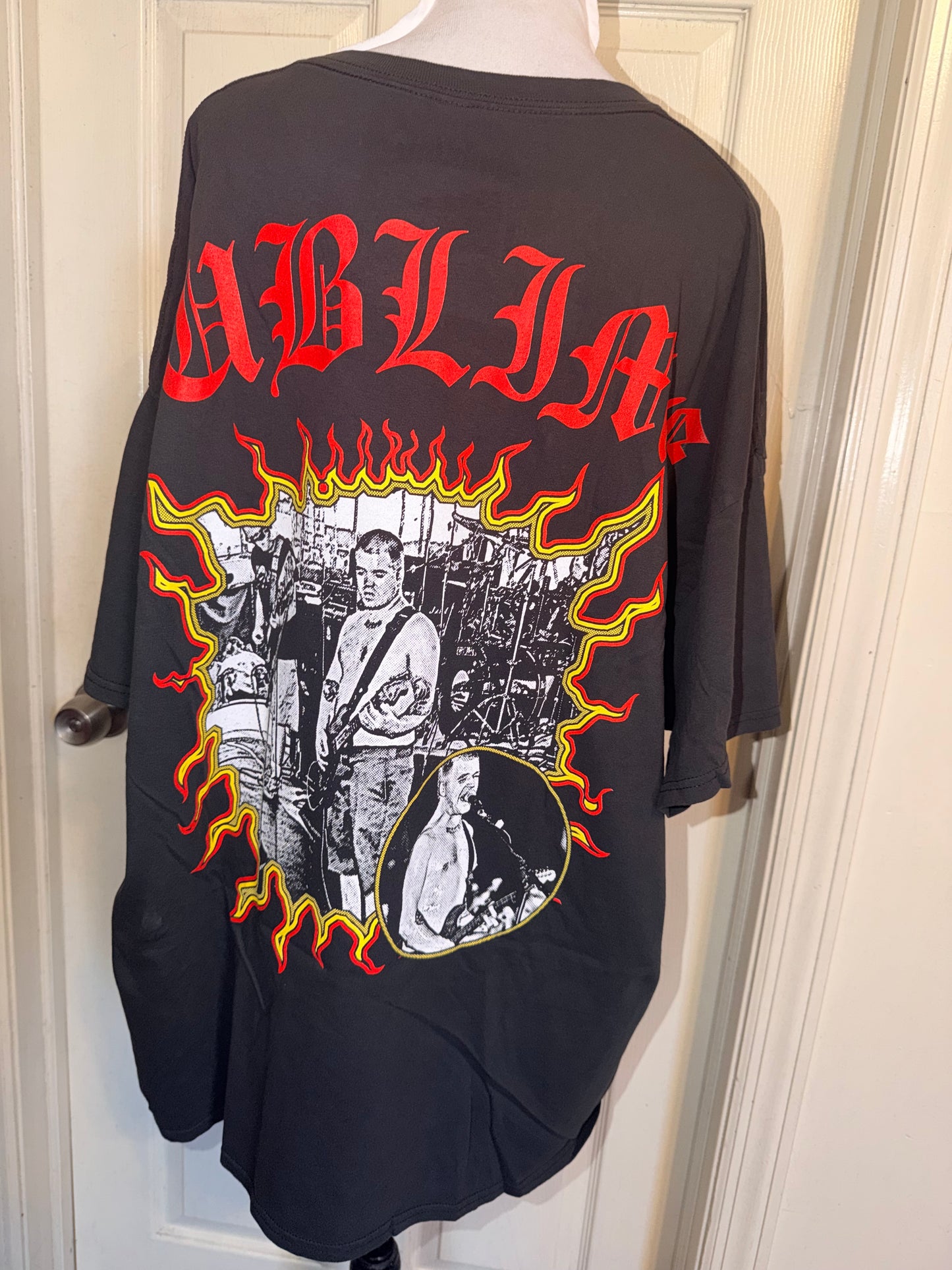 Sublime Double Sided Oversized Distressed Tee