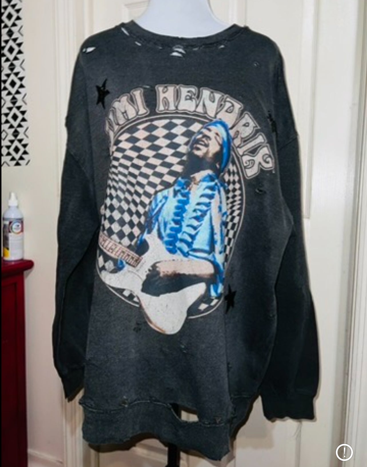 Jimi Hendrix Oversized Sweatshirt