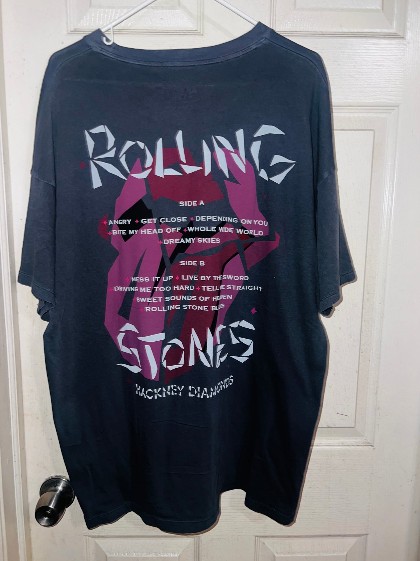 The Rolling Stones Hackney Diamonds Double Sided Oversized Tee