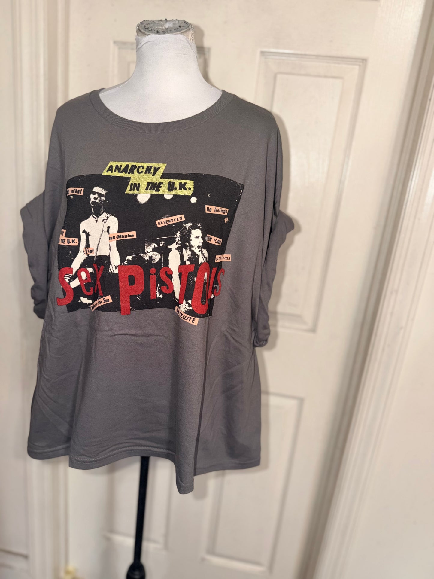 The Sex Pistols Oversized Distressed Tee