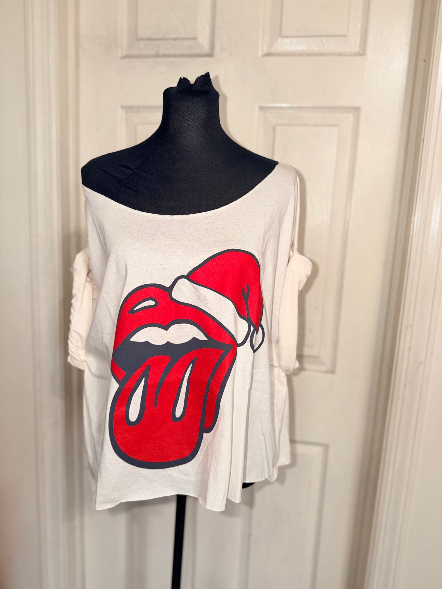 The Rolling Stones OFTS Oversized Distressed Tee