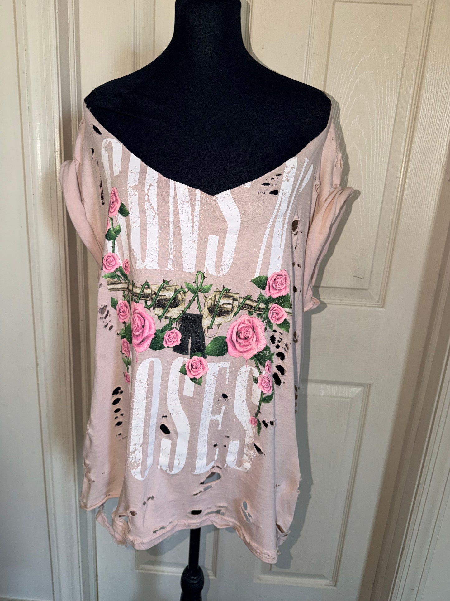 Guns N’ Roses Oversized Distressed Tee