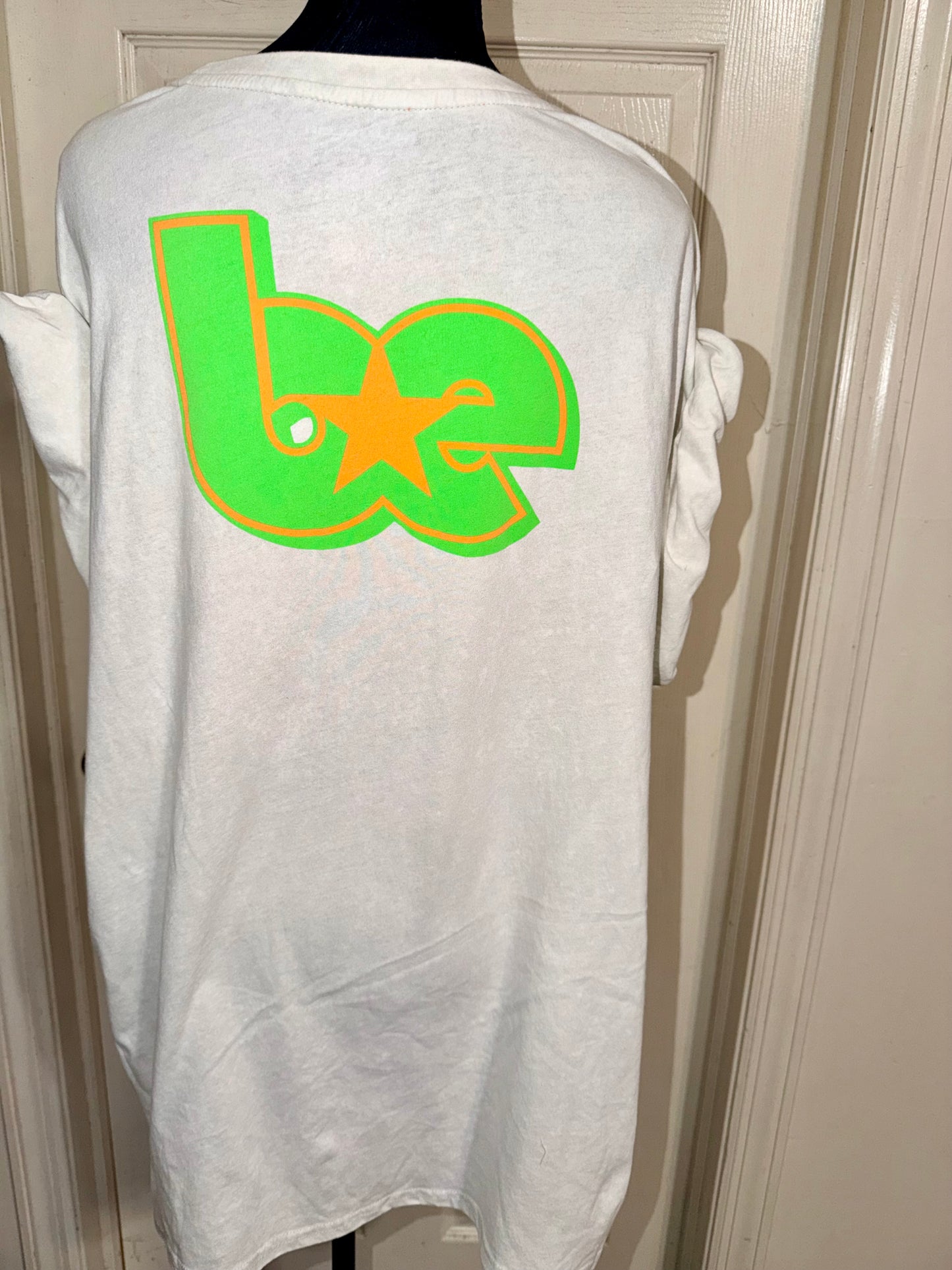 Billie Eilish Double Sided Oversized Distressed Tee