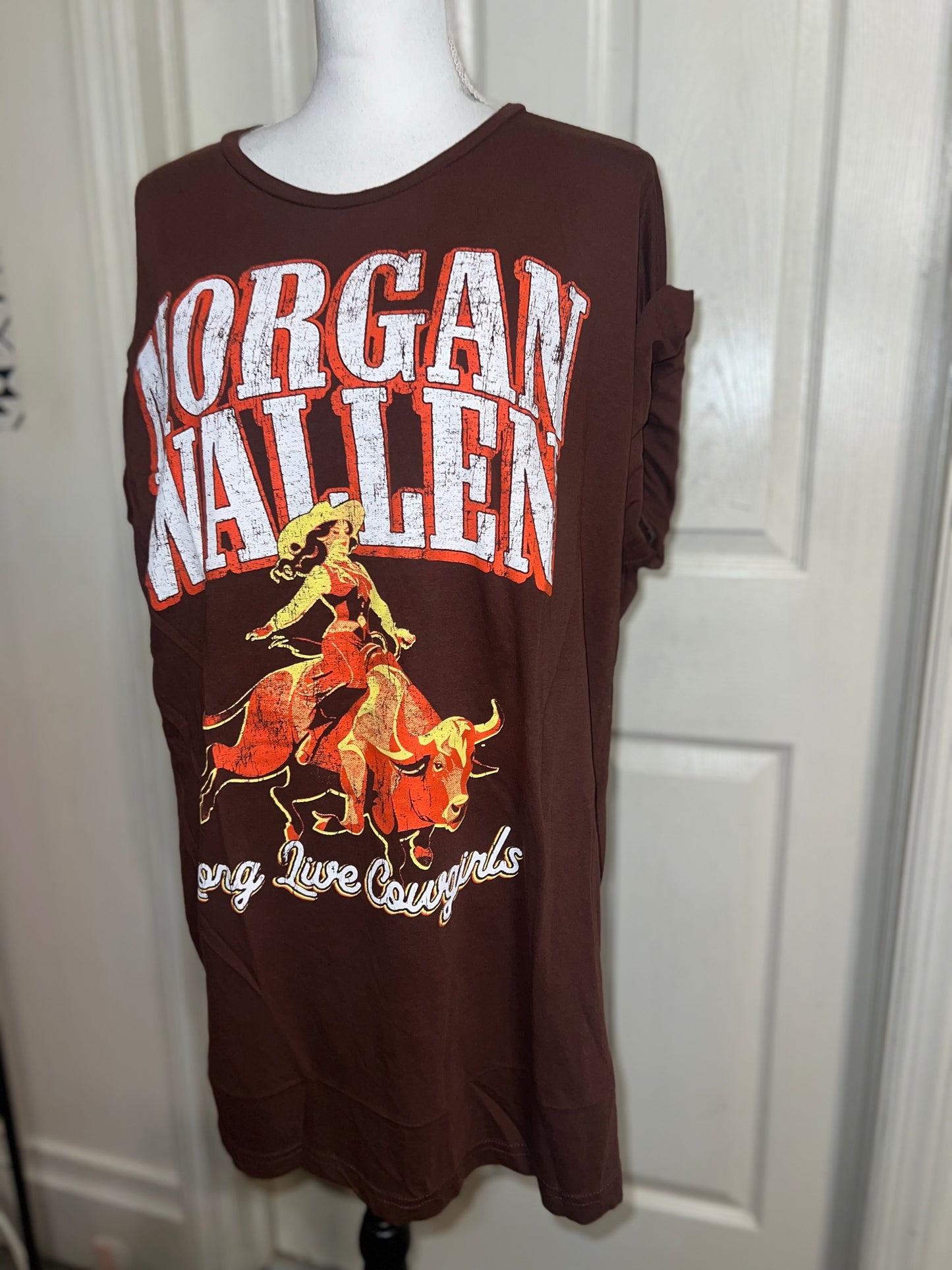 Morgan Wallen Oversized Distressed Tee