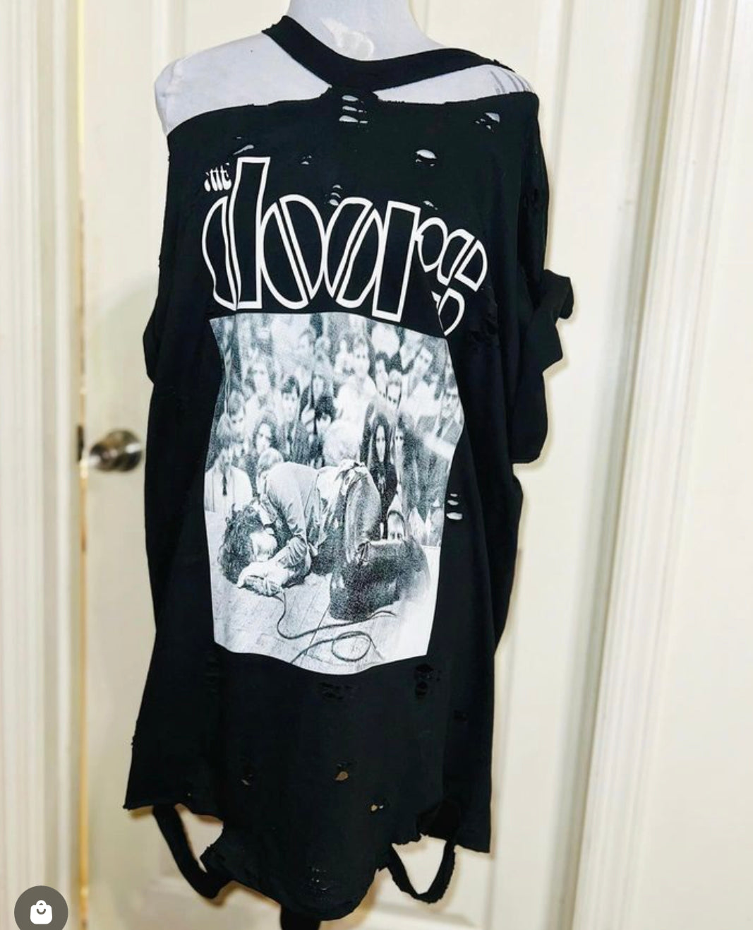 The Doors Jim Oversized Distressed Tee