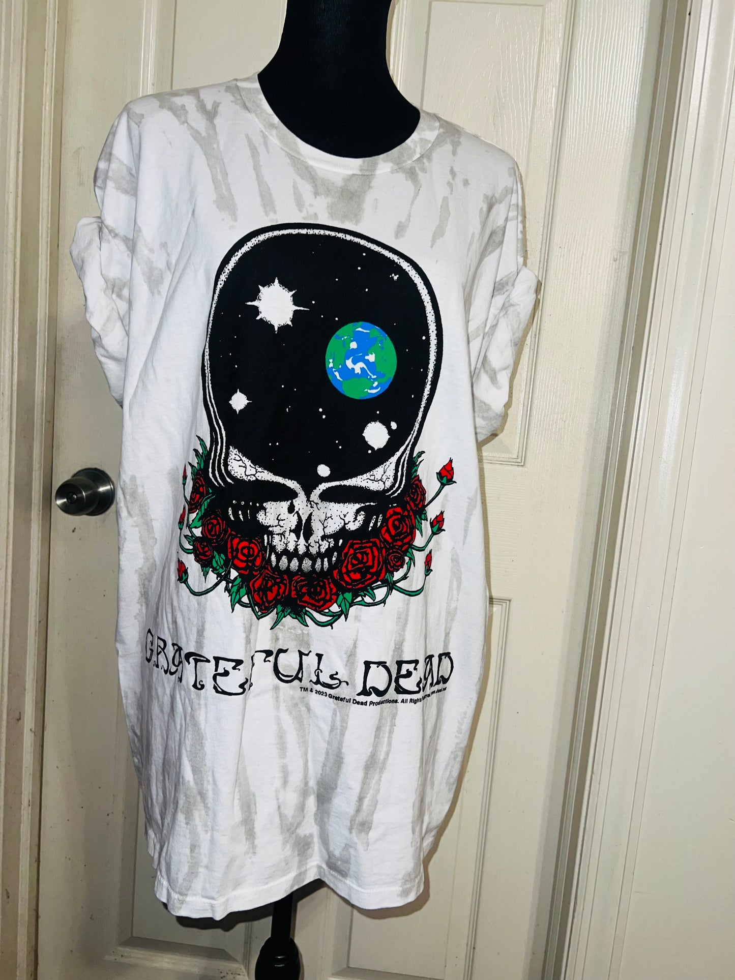 Grateful Dead Oversized Distressed Tee