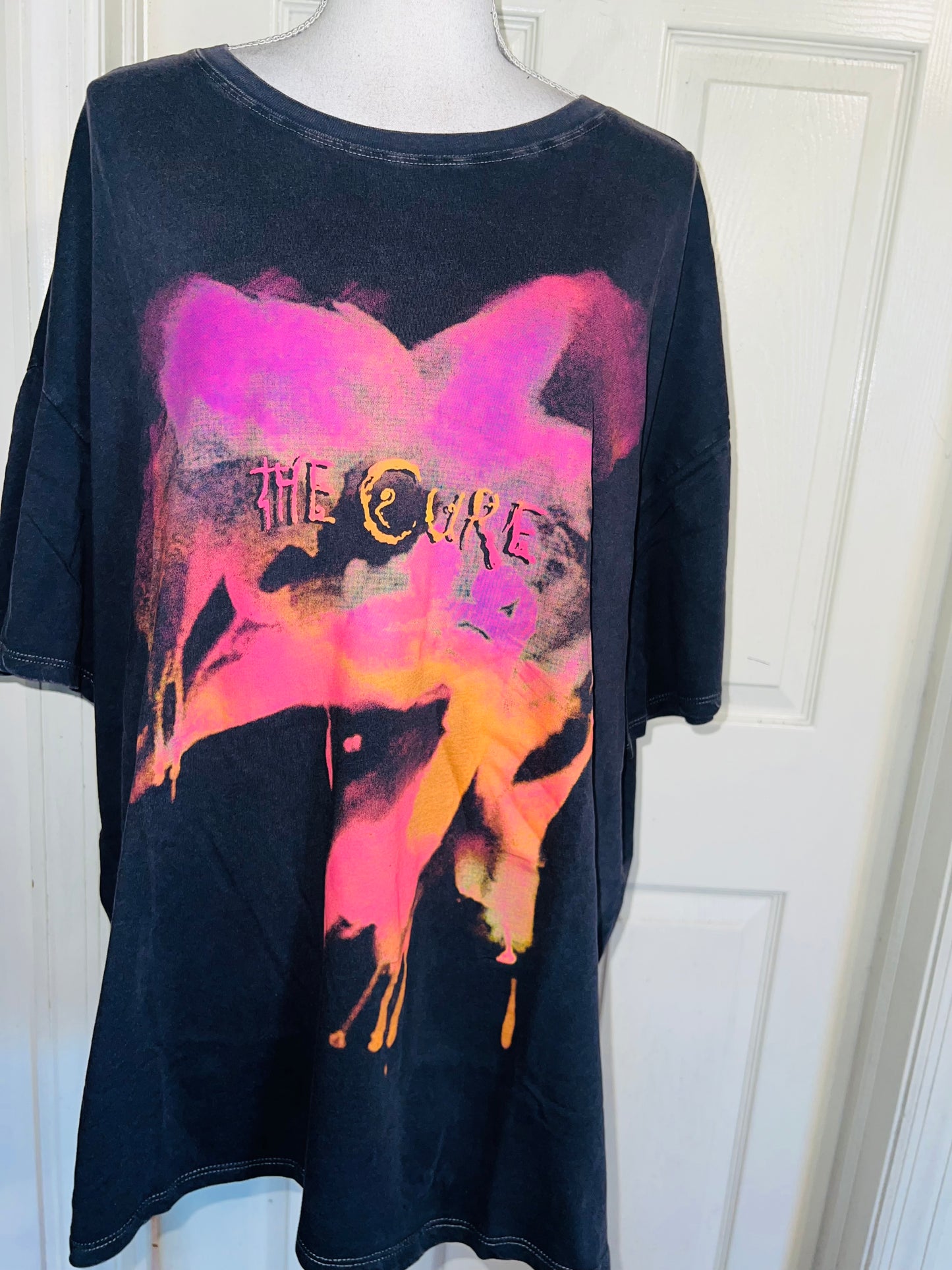 The Cure Oversized Distressed Tee