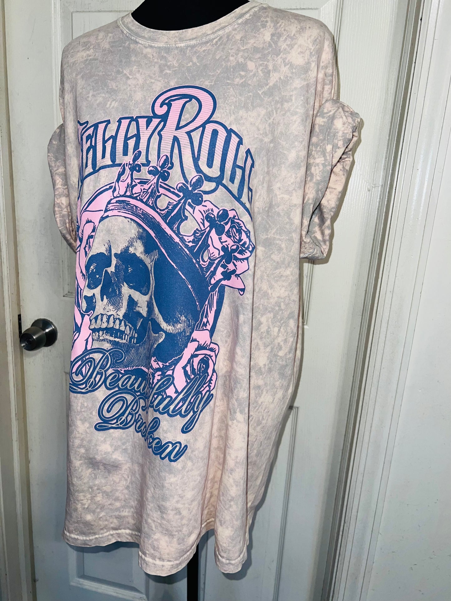 Jelly Roll Oversized Distressed Tee