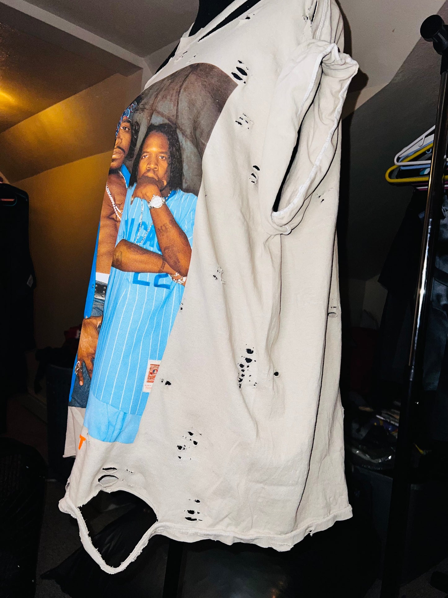 Outkast Oversized Distressed Tee
