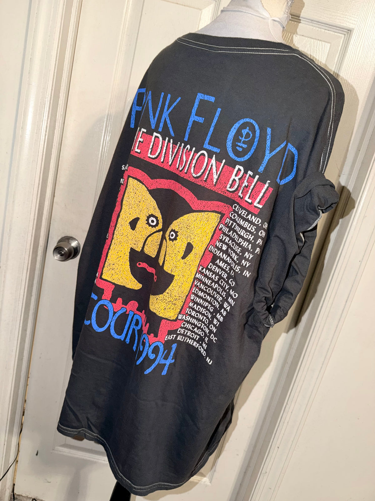 Pink Floyd Double Sided Oversized Tee