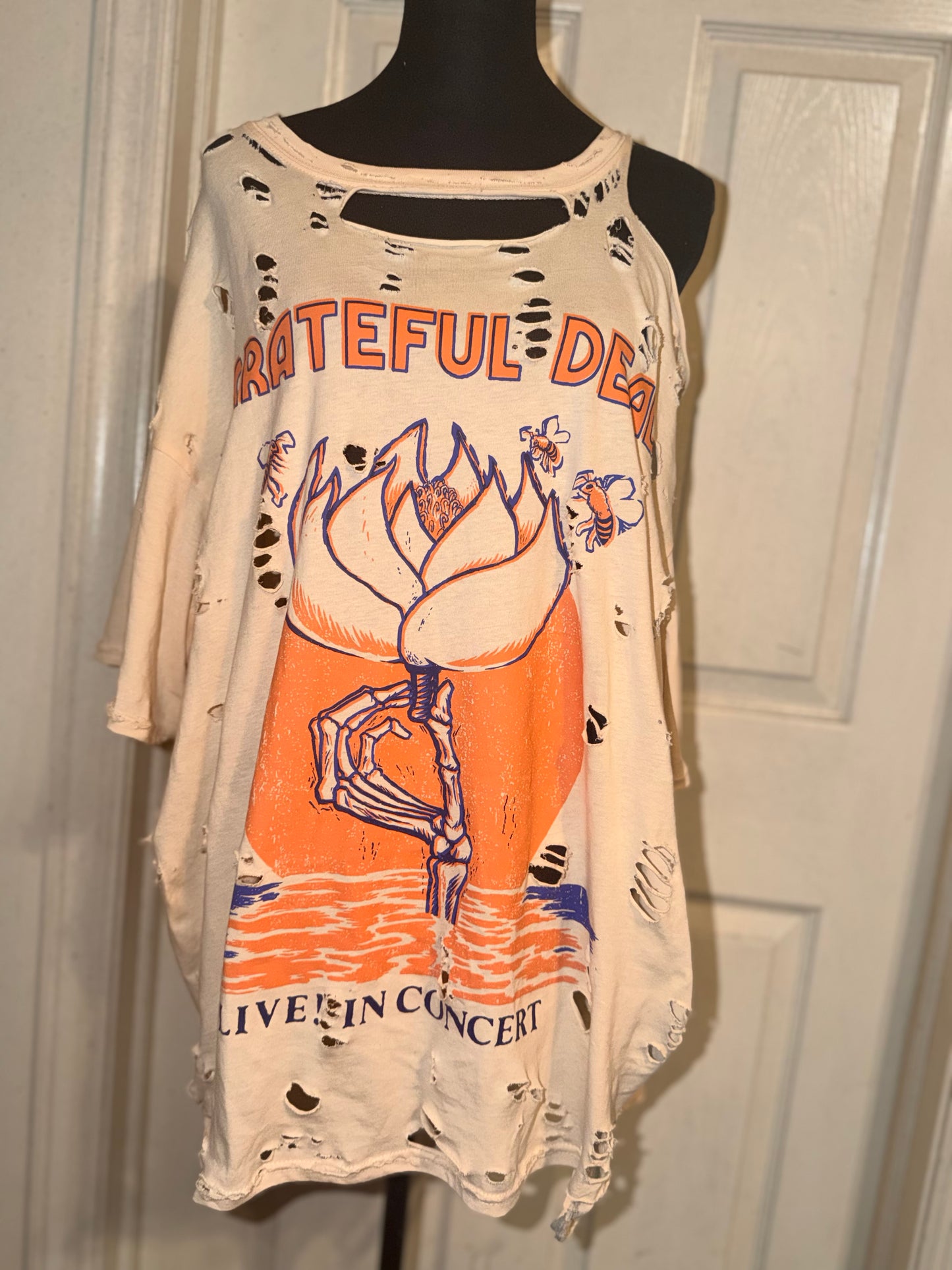 Grateful Dead Oversized Distressed Tee (as is)
