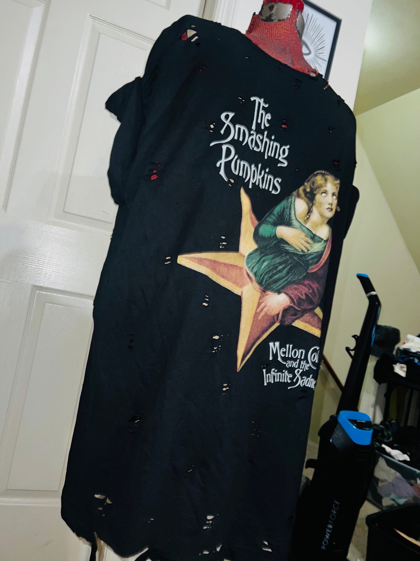 Smashing Pumpkins Oversized Distressed Tee (Copy)