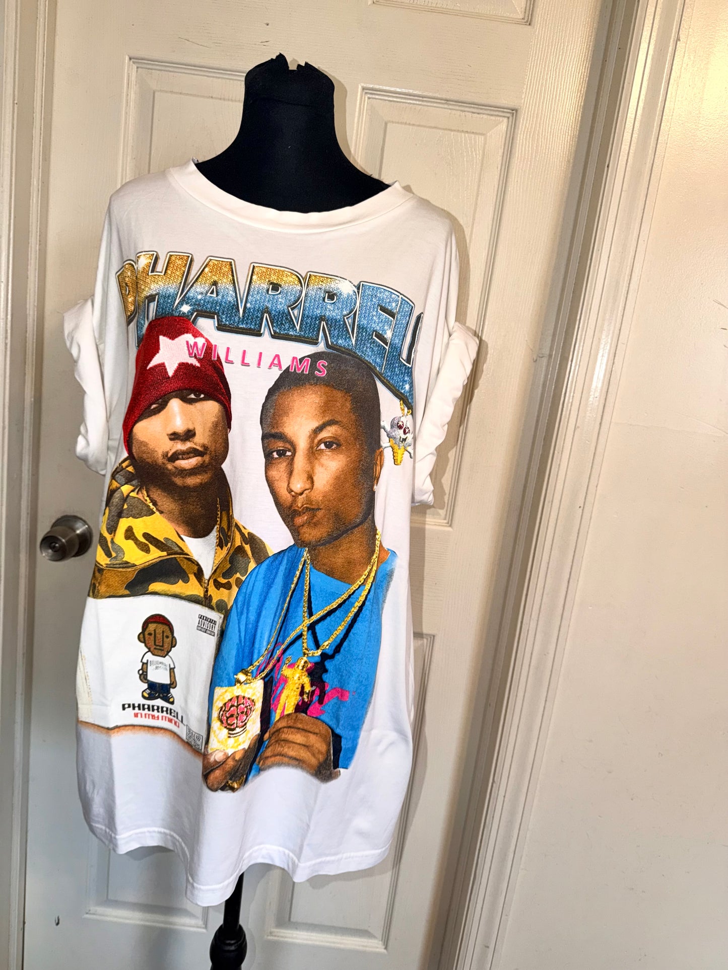 Pharrell Williams Double Sided Oversized Tee
