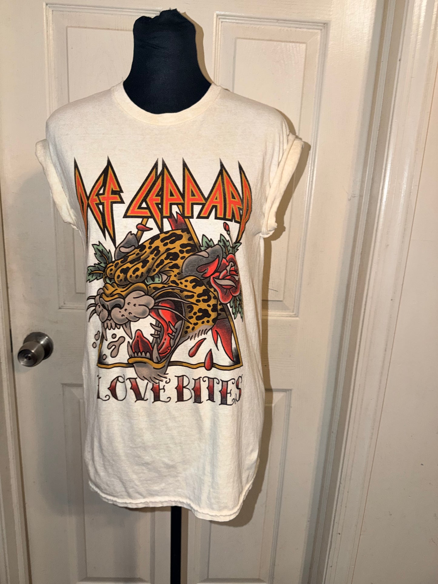 Def Leppard Oversized Tee