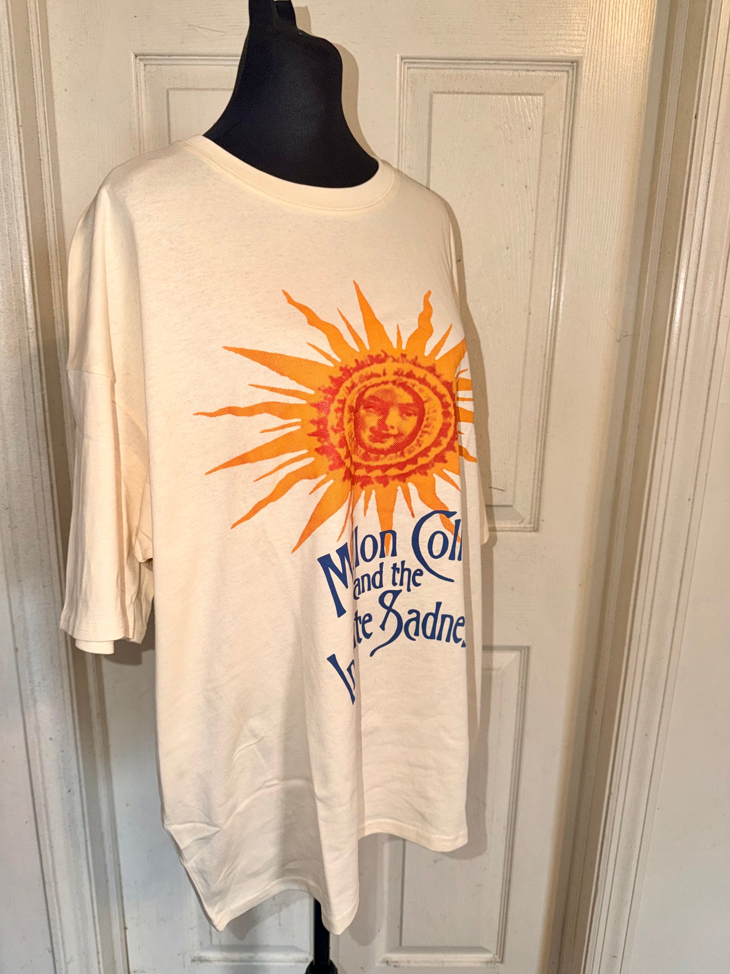 The Smashing Pumpkins Oversized Distressed Tee