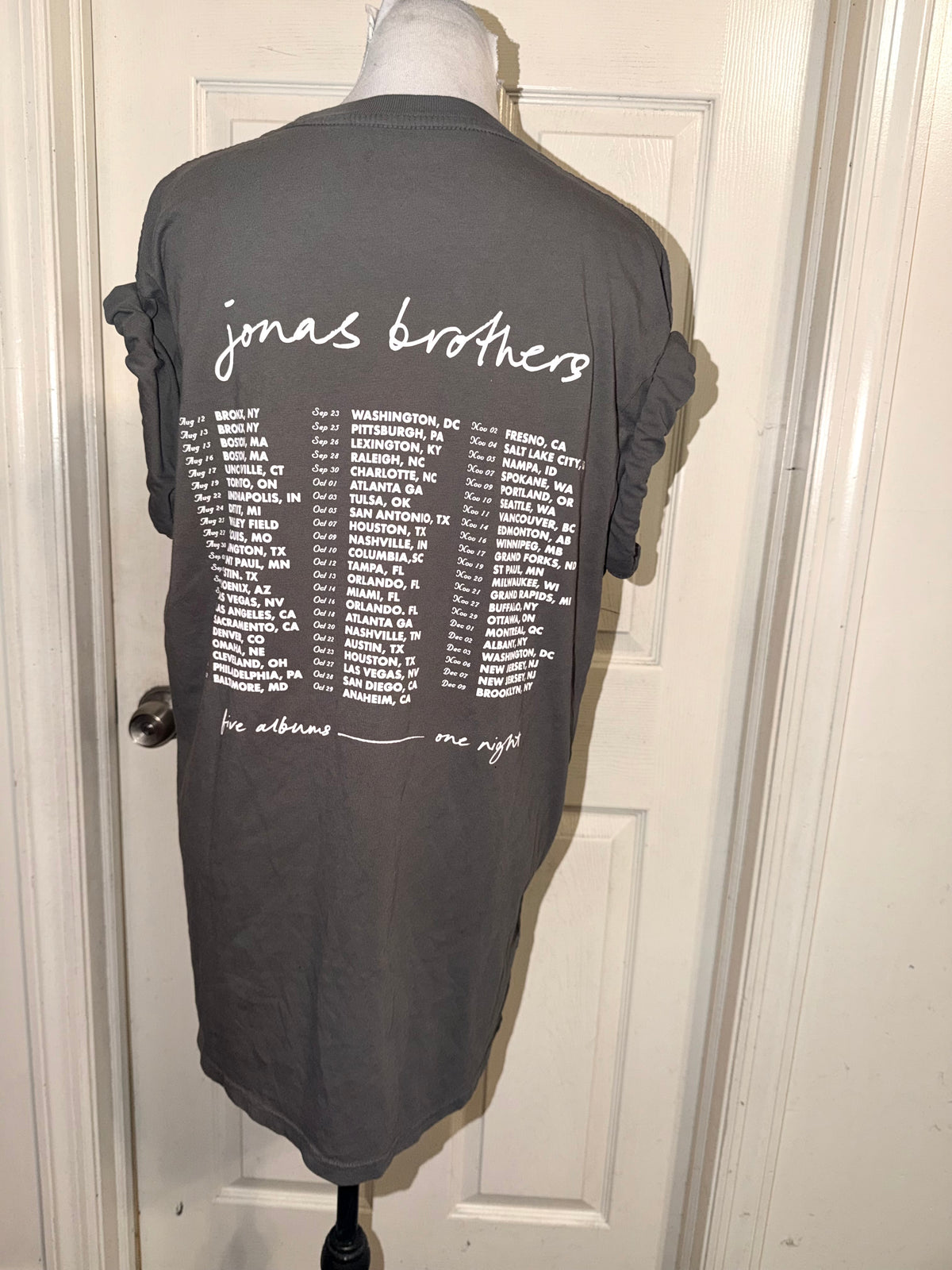 Jonas Brothers Double Sided Tee