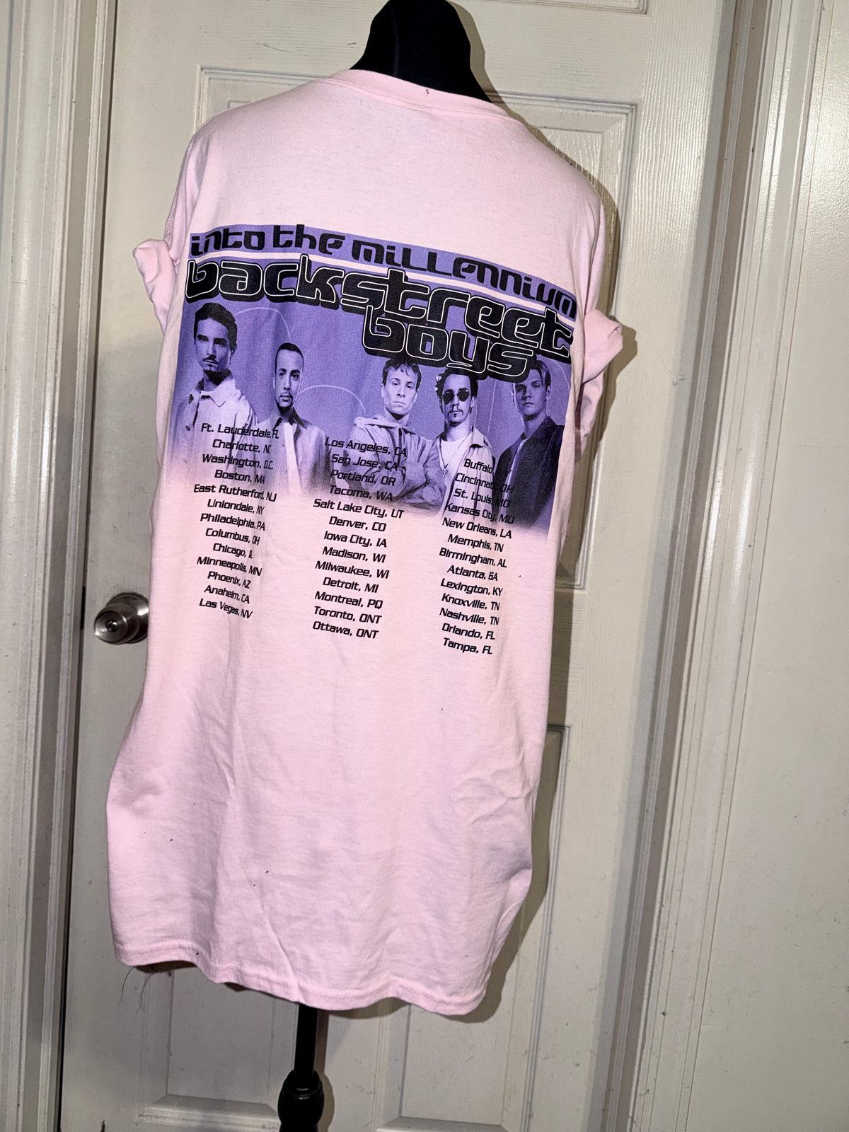Backstreet Boys Double Sided Oversized Tee