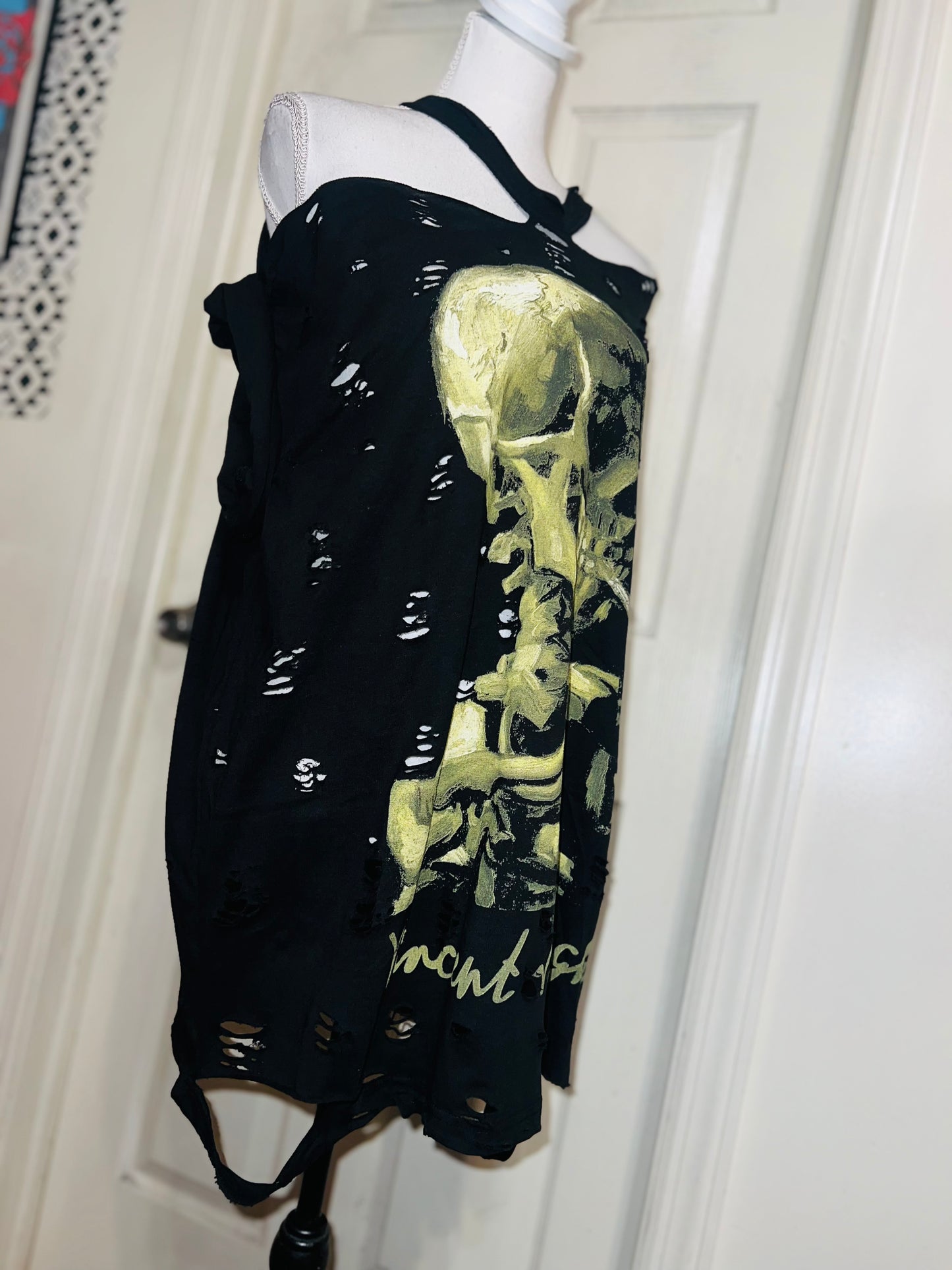 Vincent Van Gogh Oversized Distresed Tee (read description)