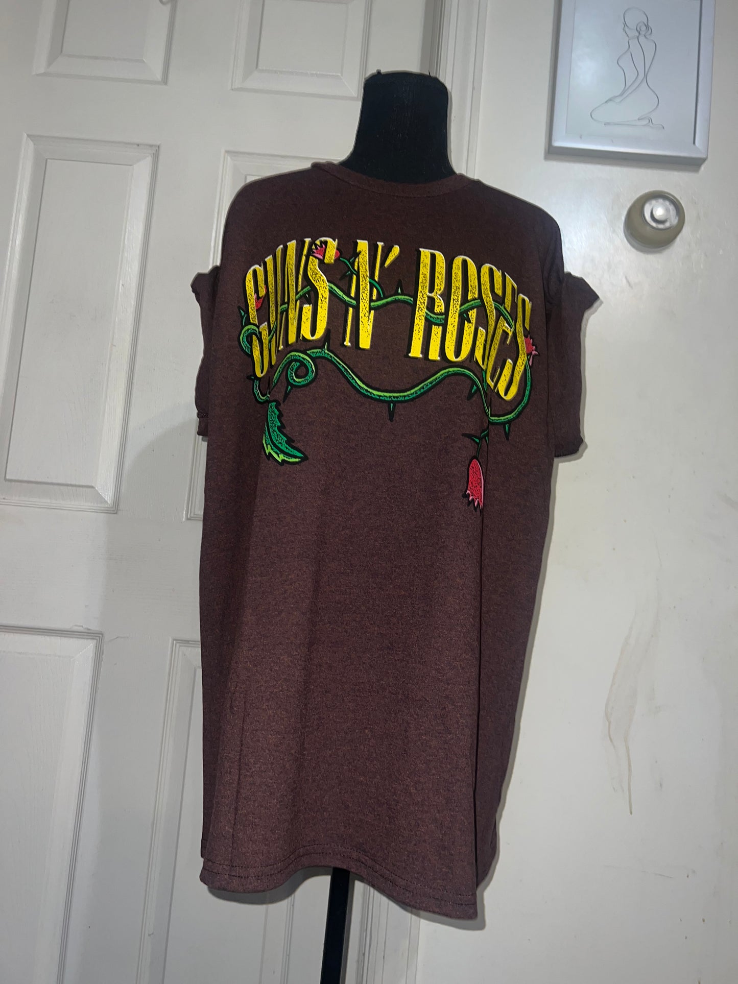 Guns n Roses Double Sided Oversized Tee